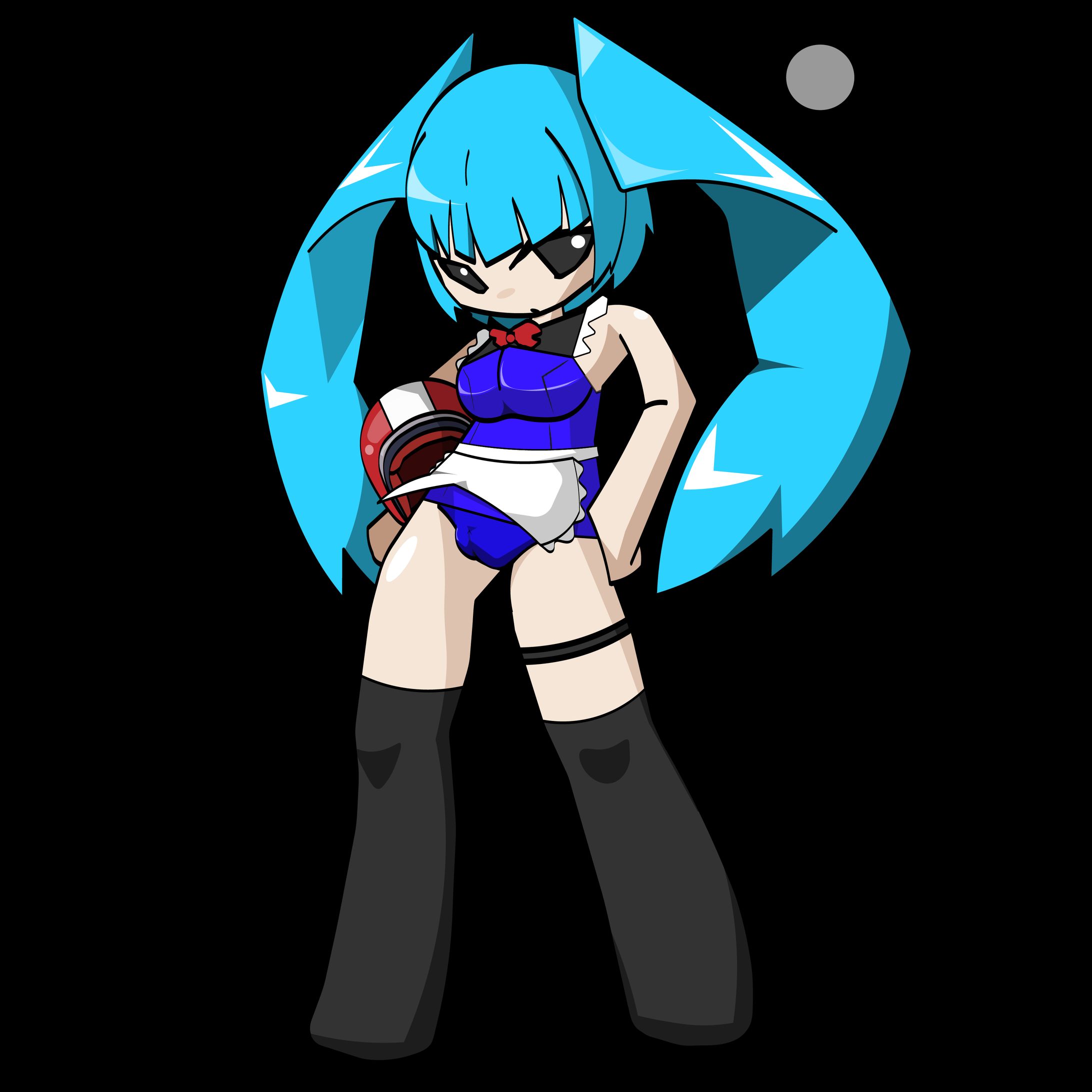スク水メイド-1