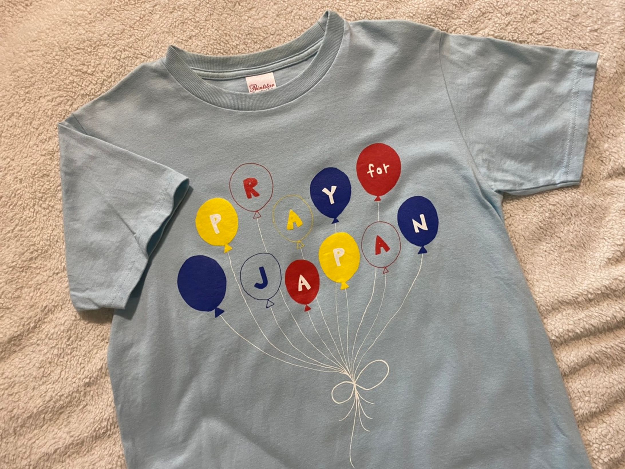 【Tシャツ】"PRAY for JAPAN"-1