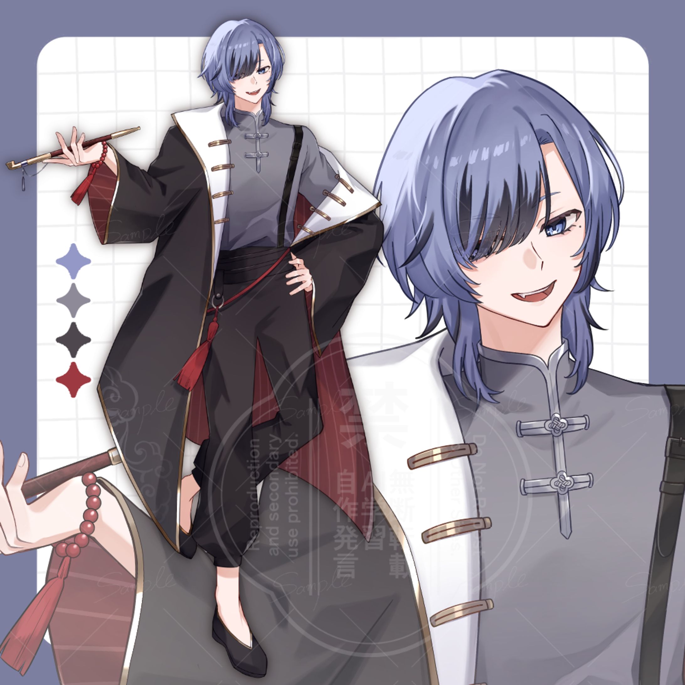 【ご依頼】立ち絵、ミニキャラ-1