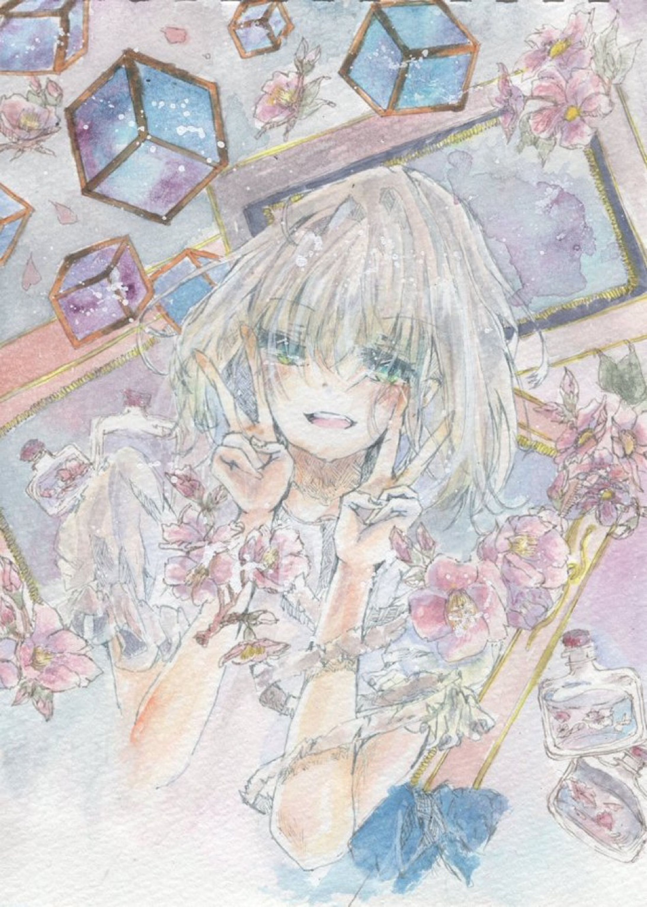 【水彩イラスト】ご依頼作品-1