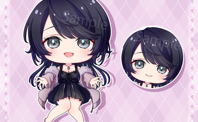 君乃よっめ様グッズ用イラスト