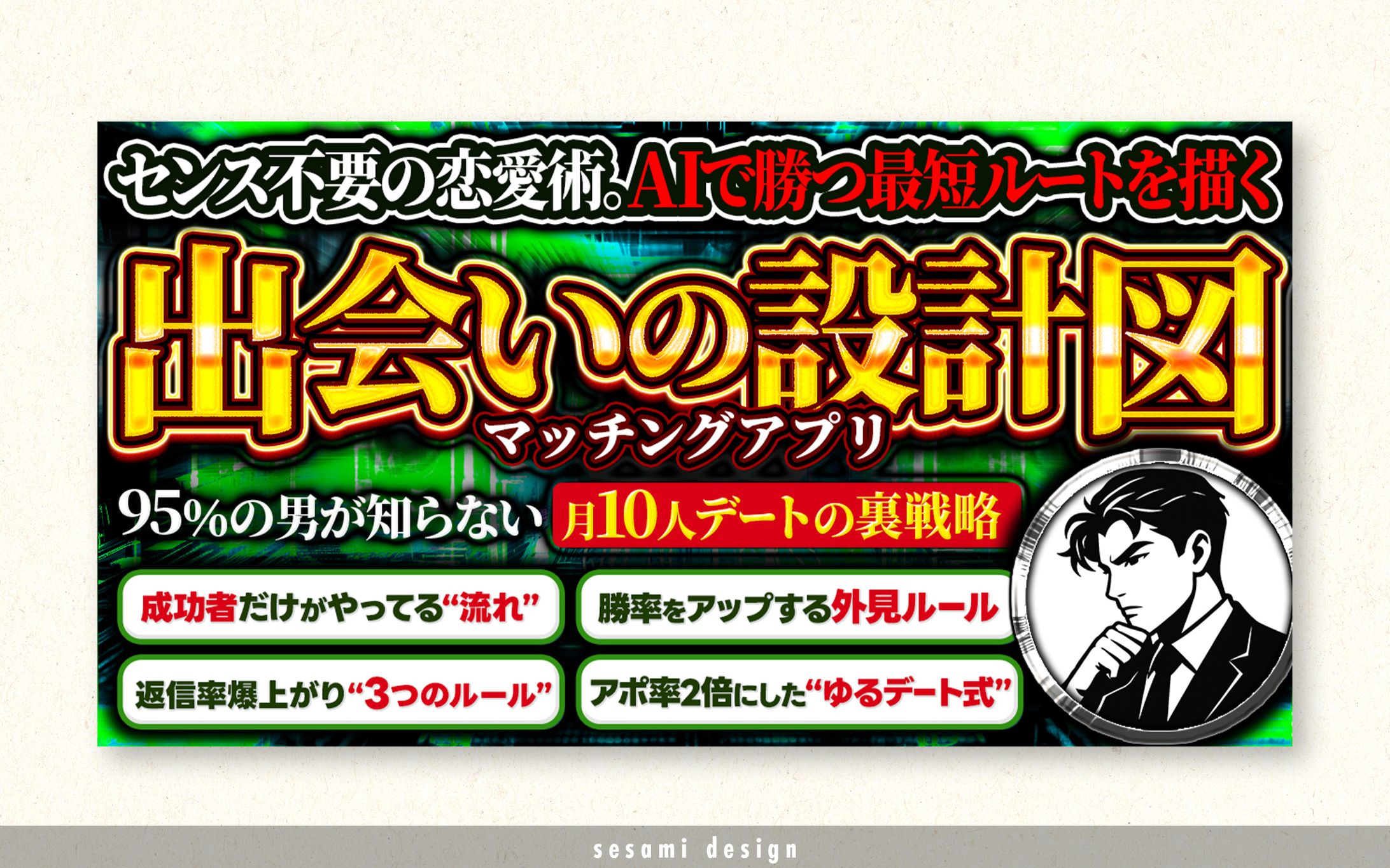 サムネイル制作実績【情報コンテンツ系・恋愛系】-1