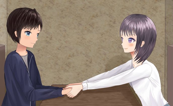 商業作品「演／媛もたけなわ」11話挿絵