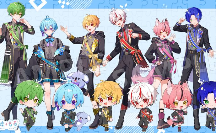 【ピスパレ様】「Journey」動画用立ち絵SDイラスト
