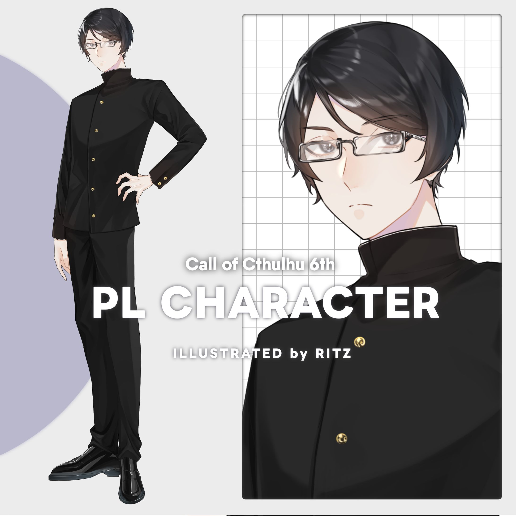 【TRPG】立ち絵制作(個人用) 4-1