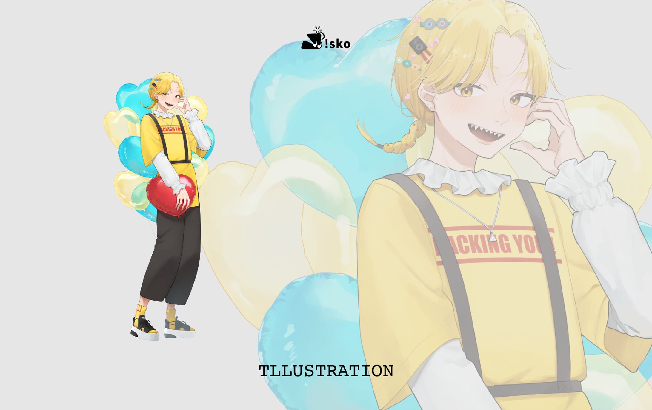 周年記念イラスト｜はくゆ 様-1