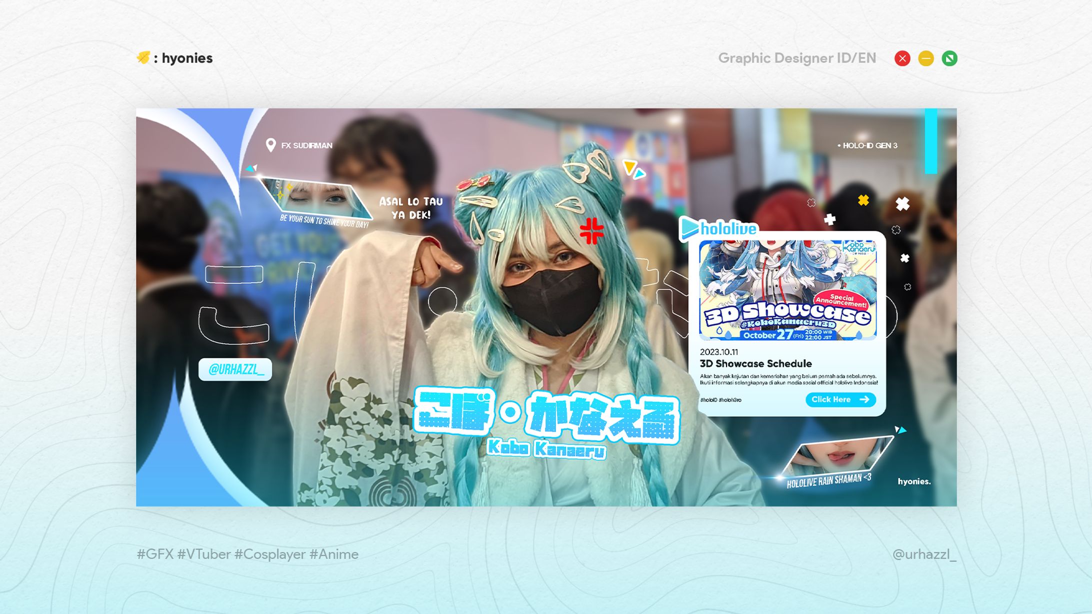 【Cosplayer】Kobo Kanaeru Kimono ver - Hololive ID-1