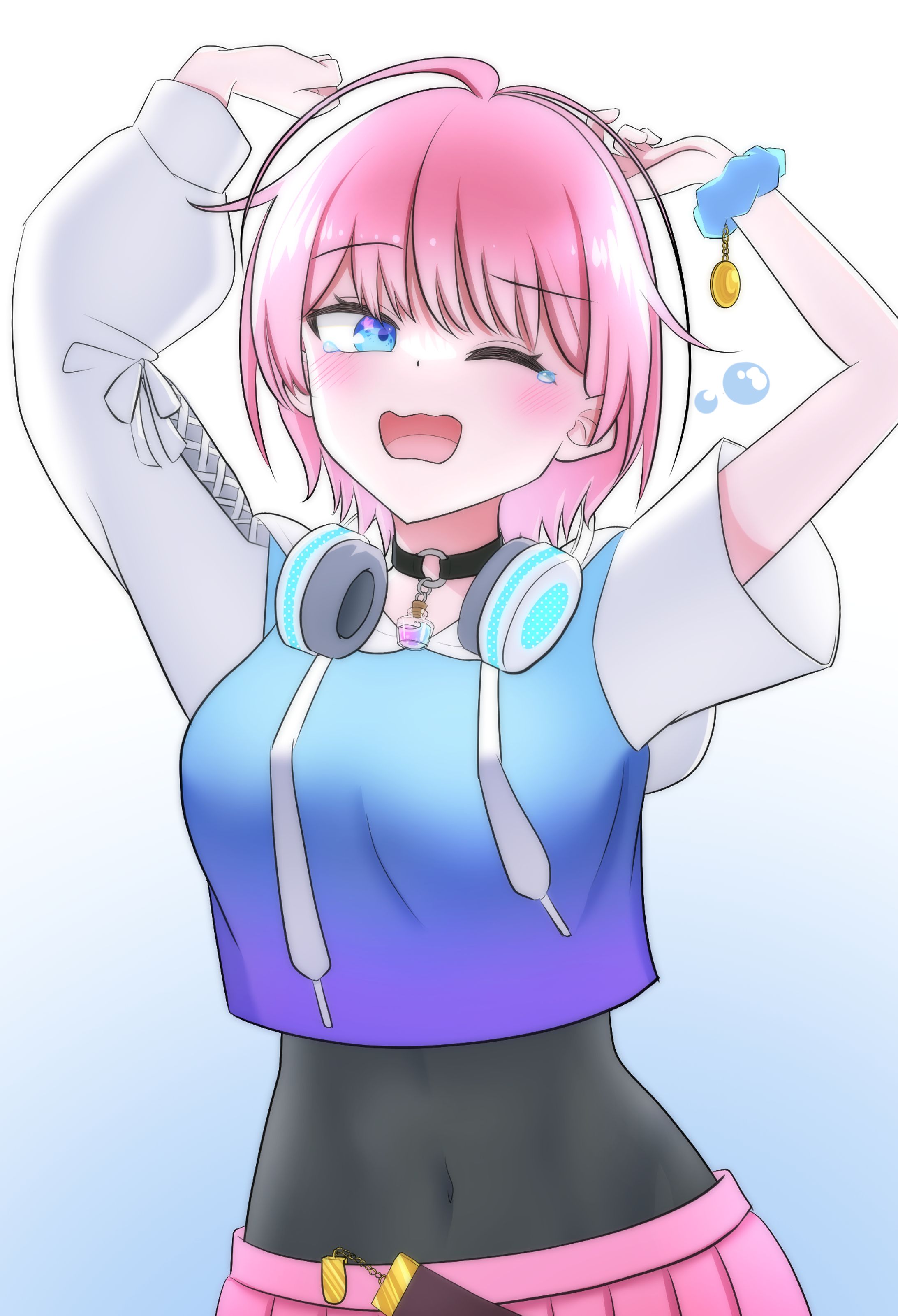 鳴河おとめ - Twitter１ヶ月記念ファンアート-1