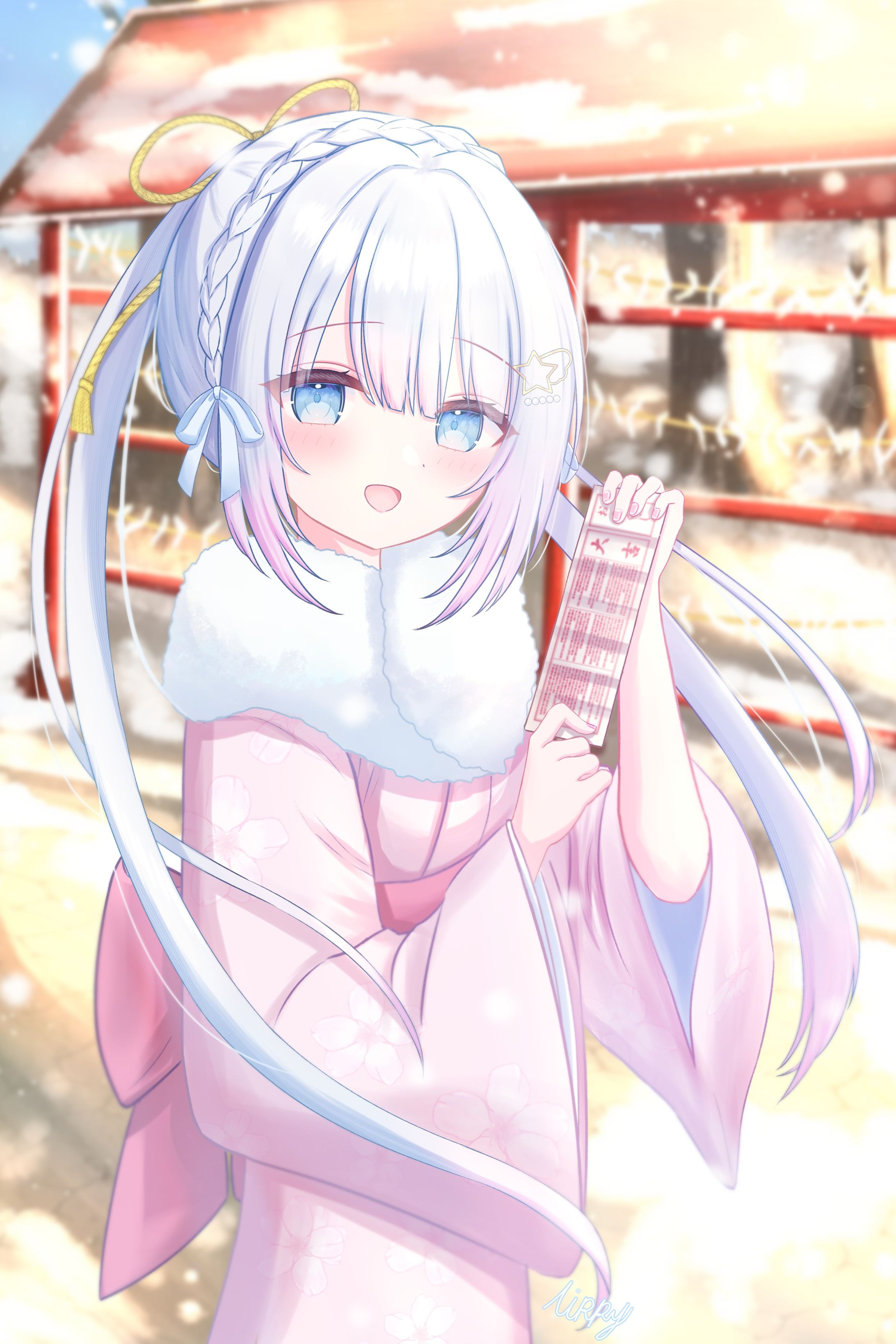 白羽ねむ　正月-1