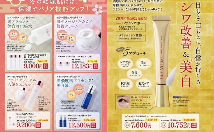 ファインビジュアル商品_新春号DM