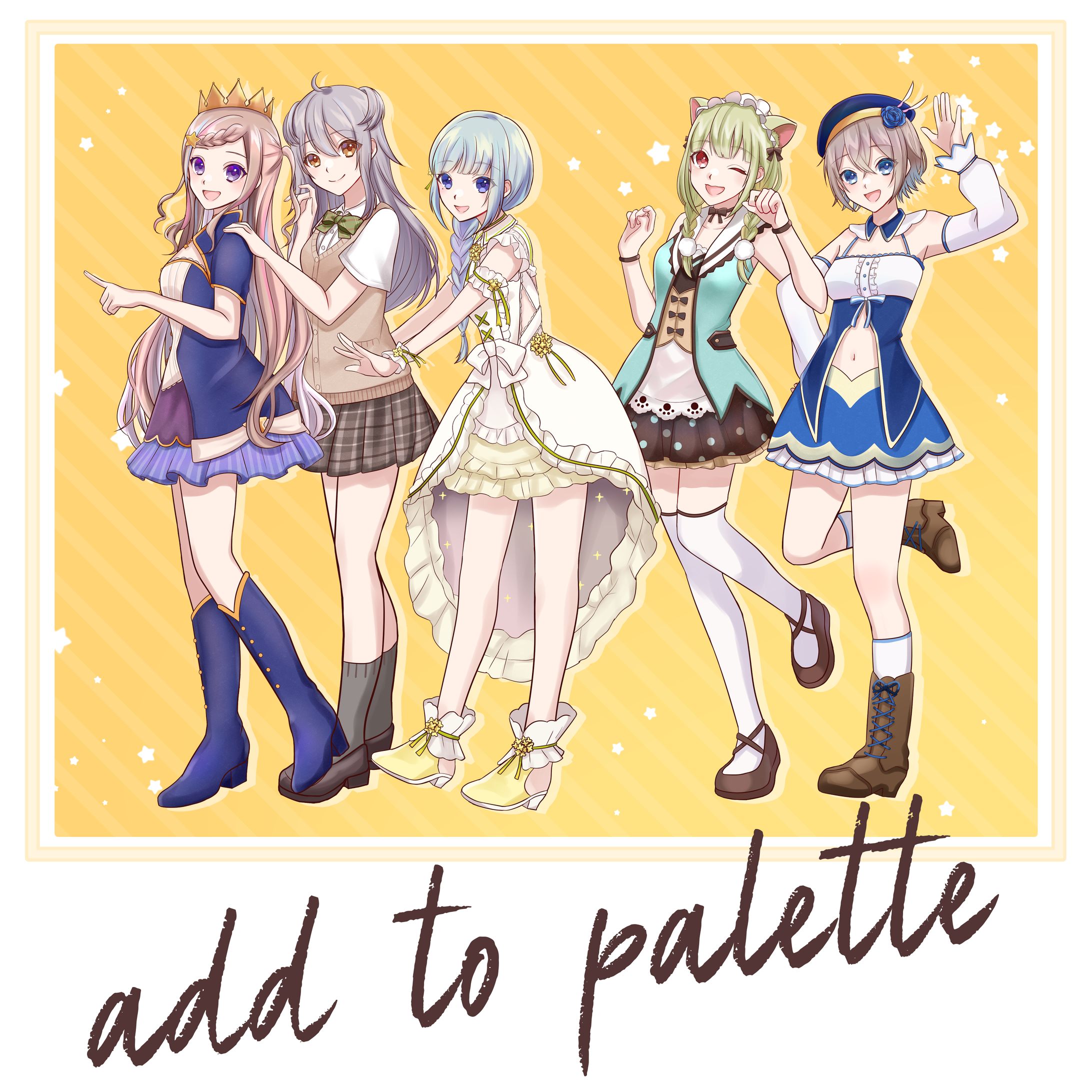-Atelier LadyBird- 2nd EP 『add to palette』歌唱参加-1