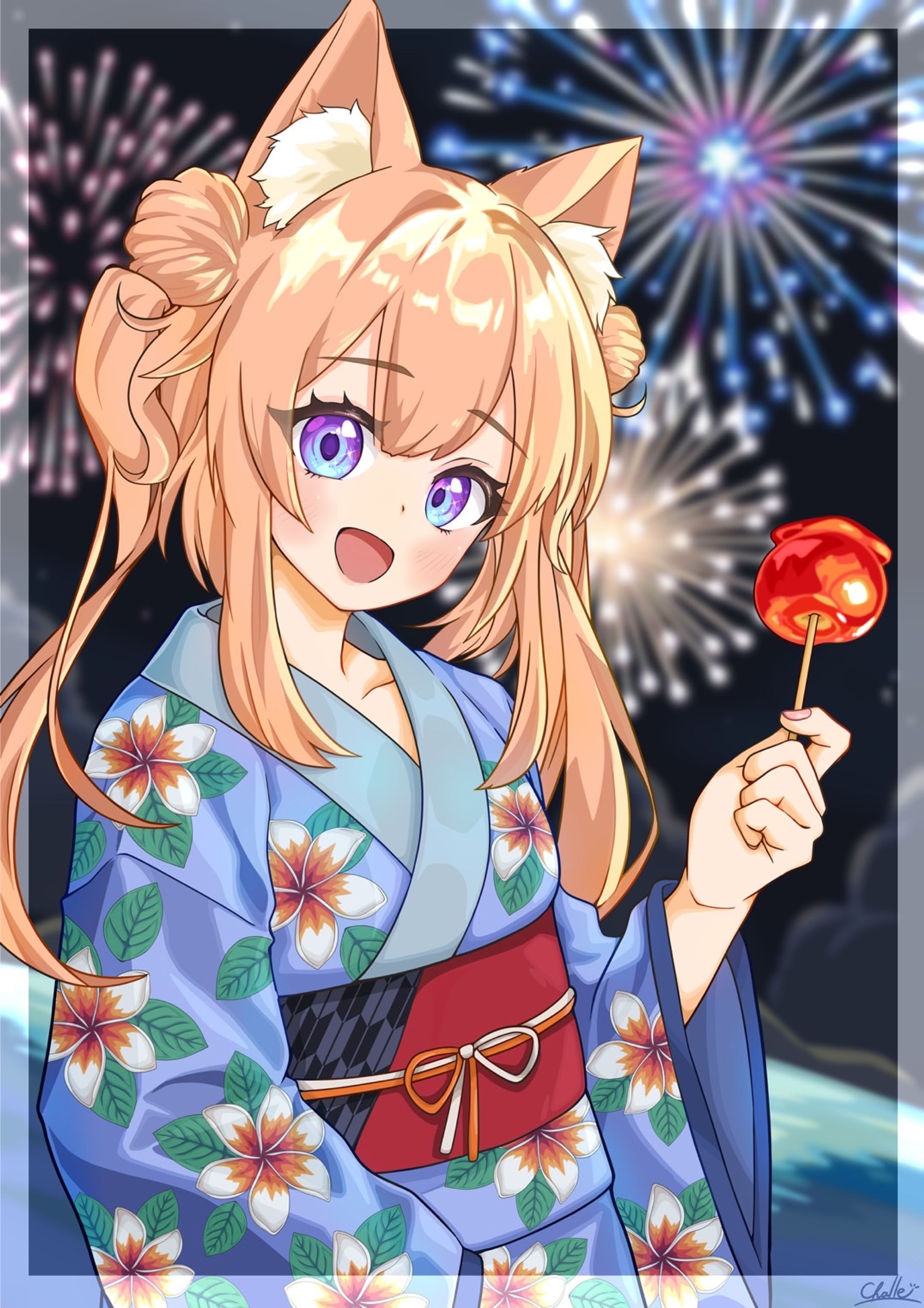 狐杜りこ様　イベントパッケージイラスト-1