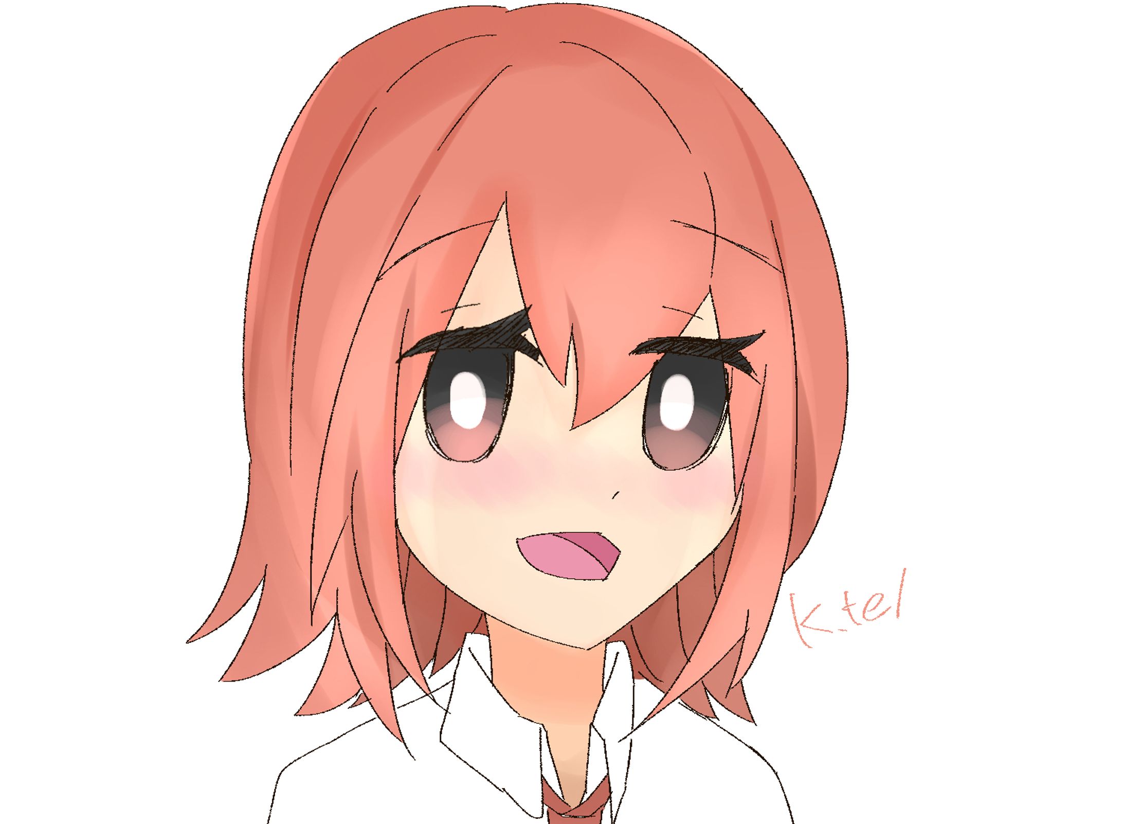 赤色・女の子-1