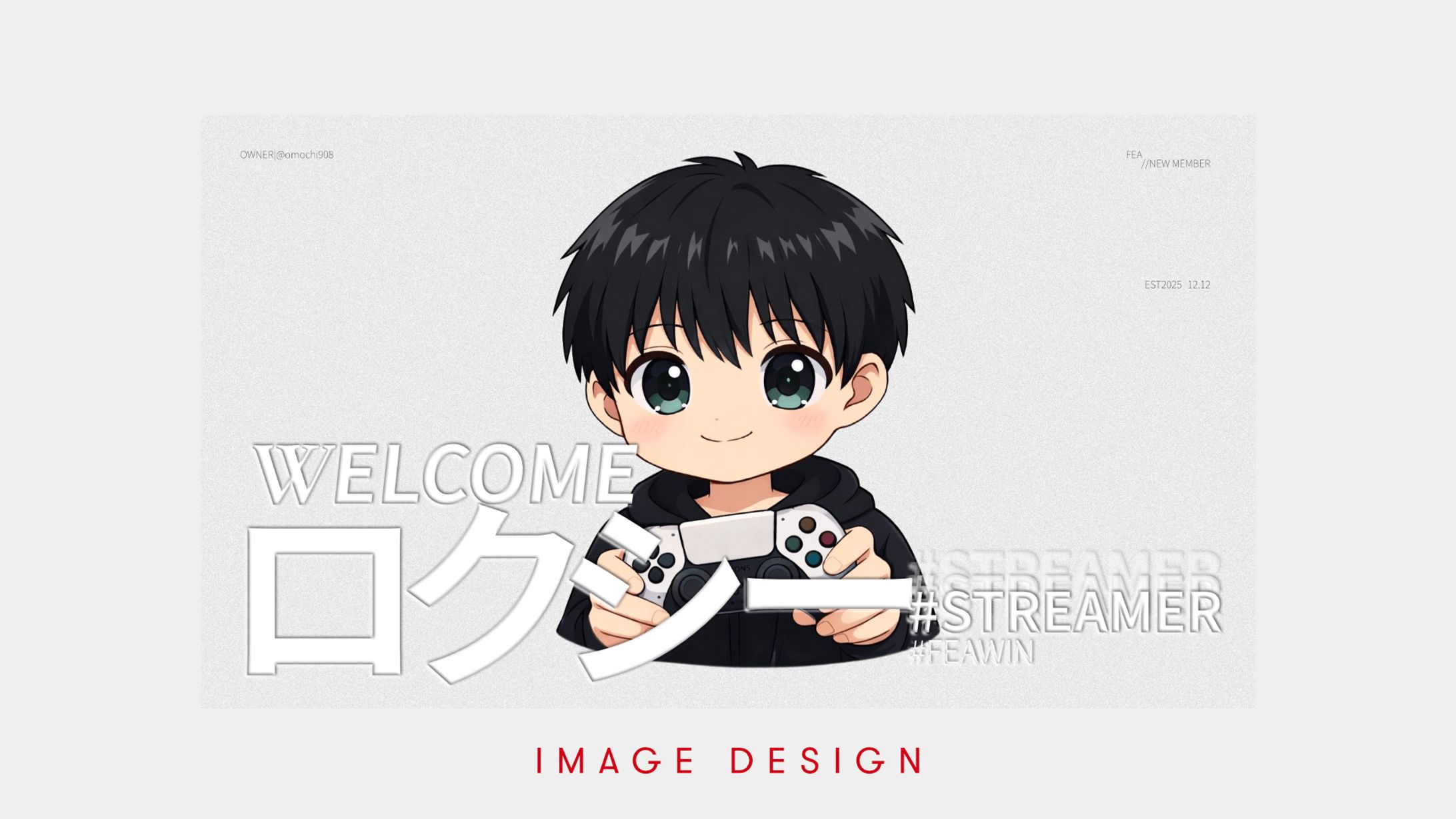 IMAGE DESIGN | WELCOME NEWMEMBER ロクシー-1