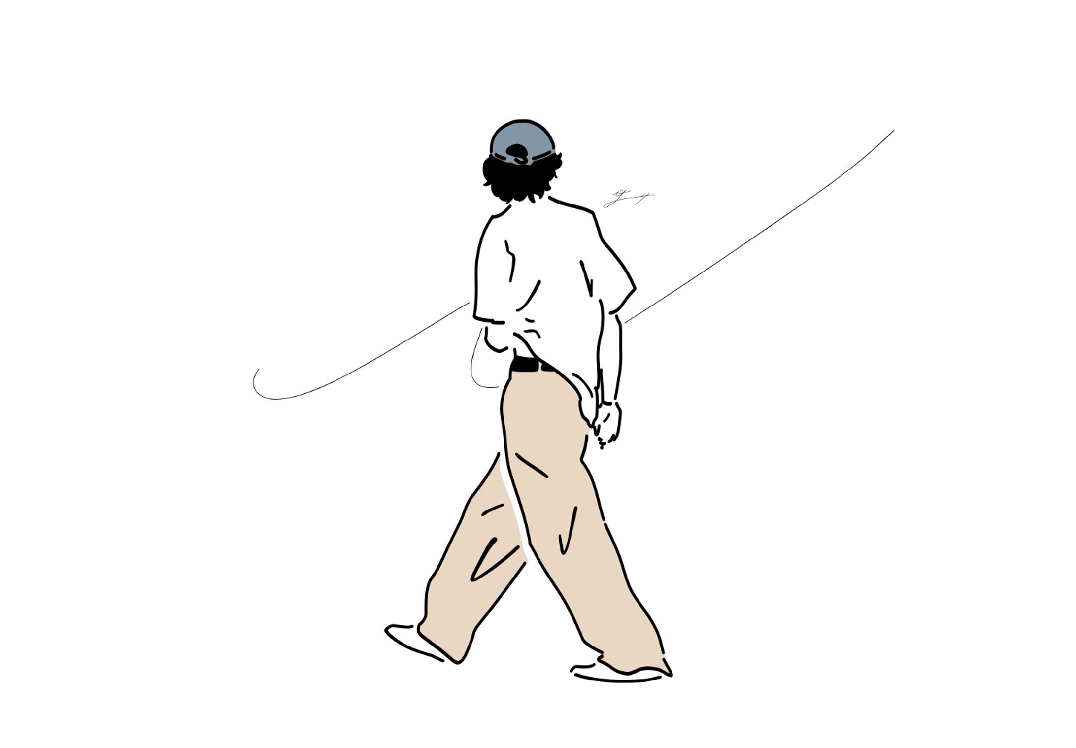 暑くなり始めた頃のお散歩-1