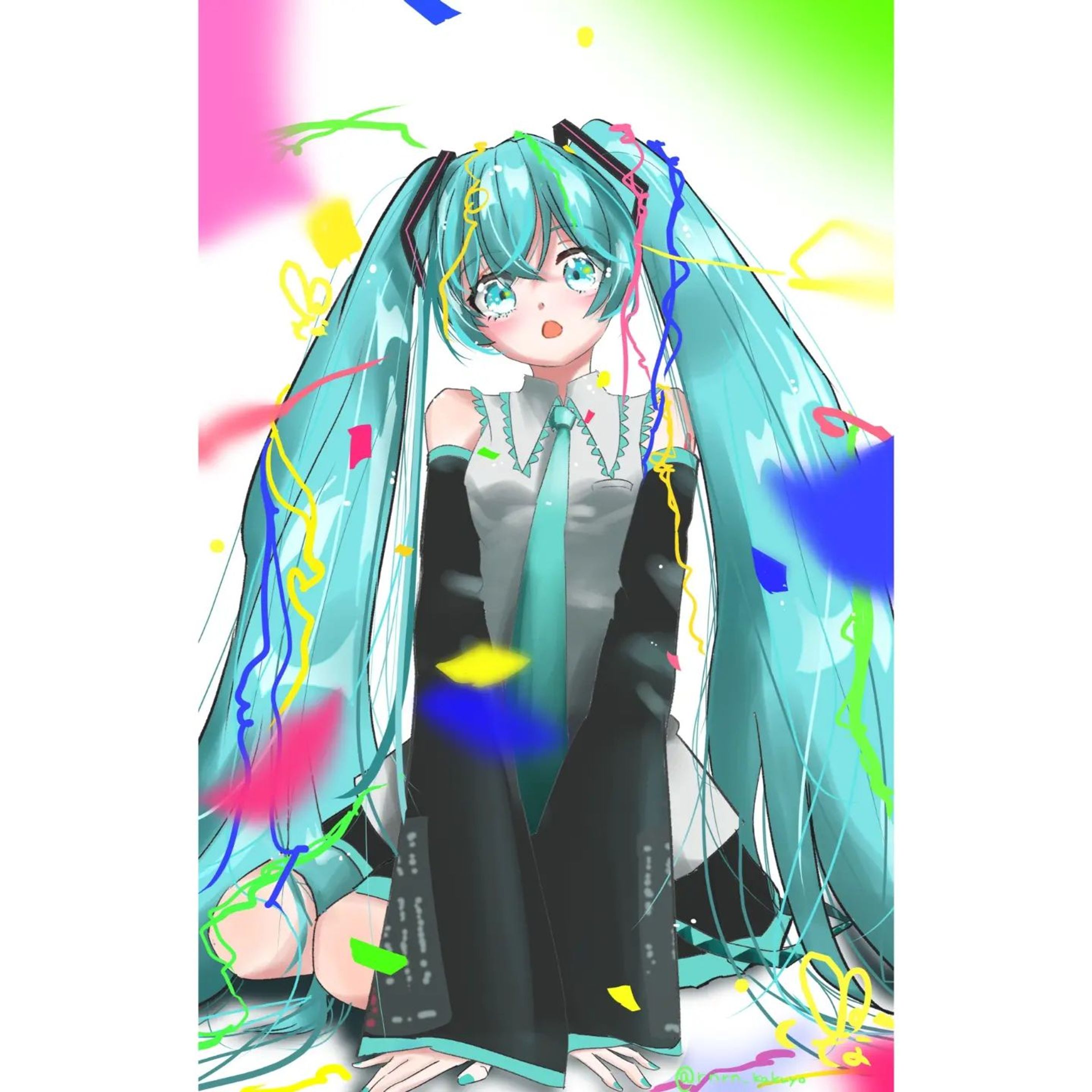🎉🎉🎉

#初音ミク生誕祭2023 
#初音ミク誕生祭2023 
#初音ミク16周年-1