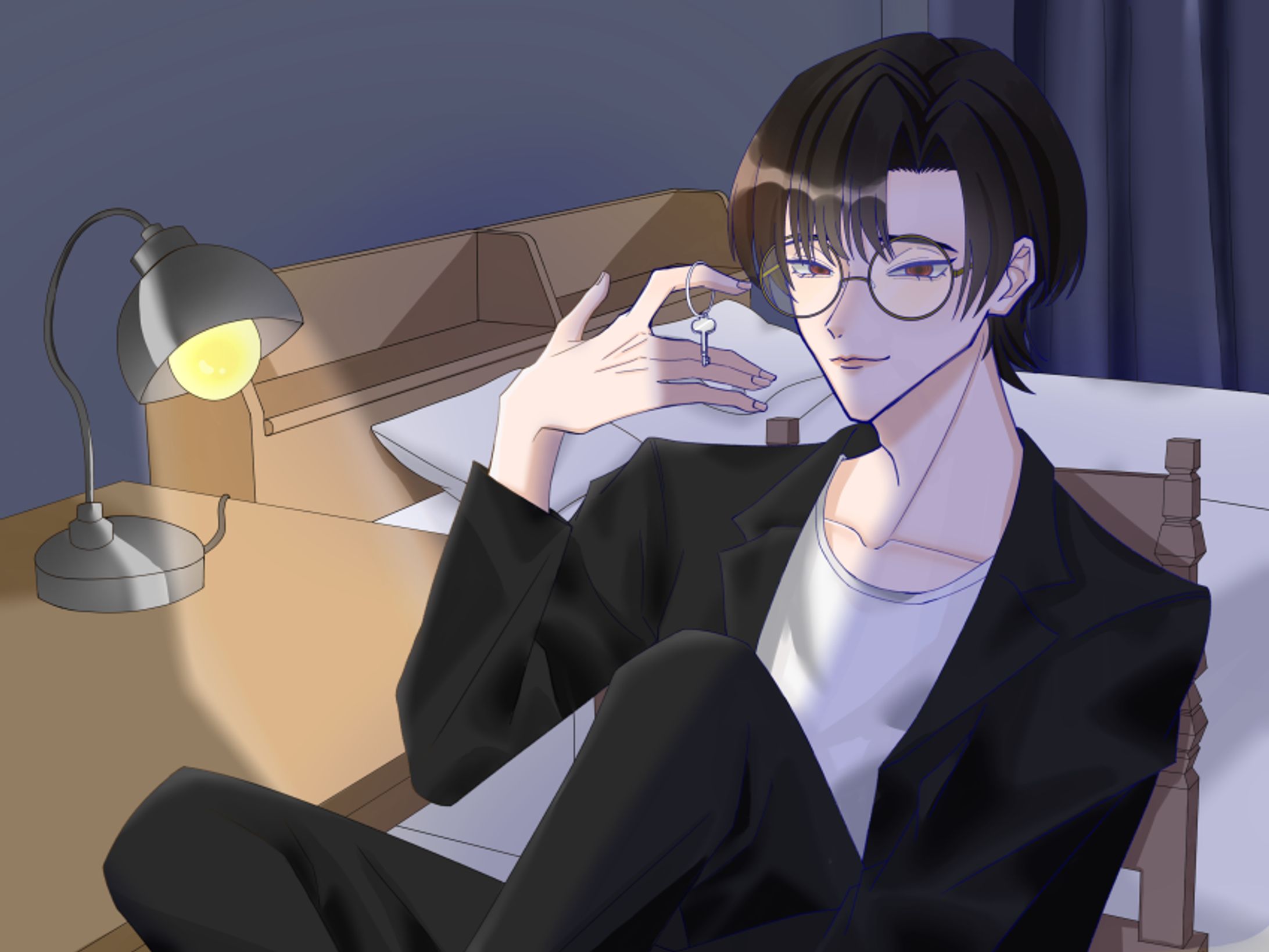 厚塗り風イラスト-1