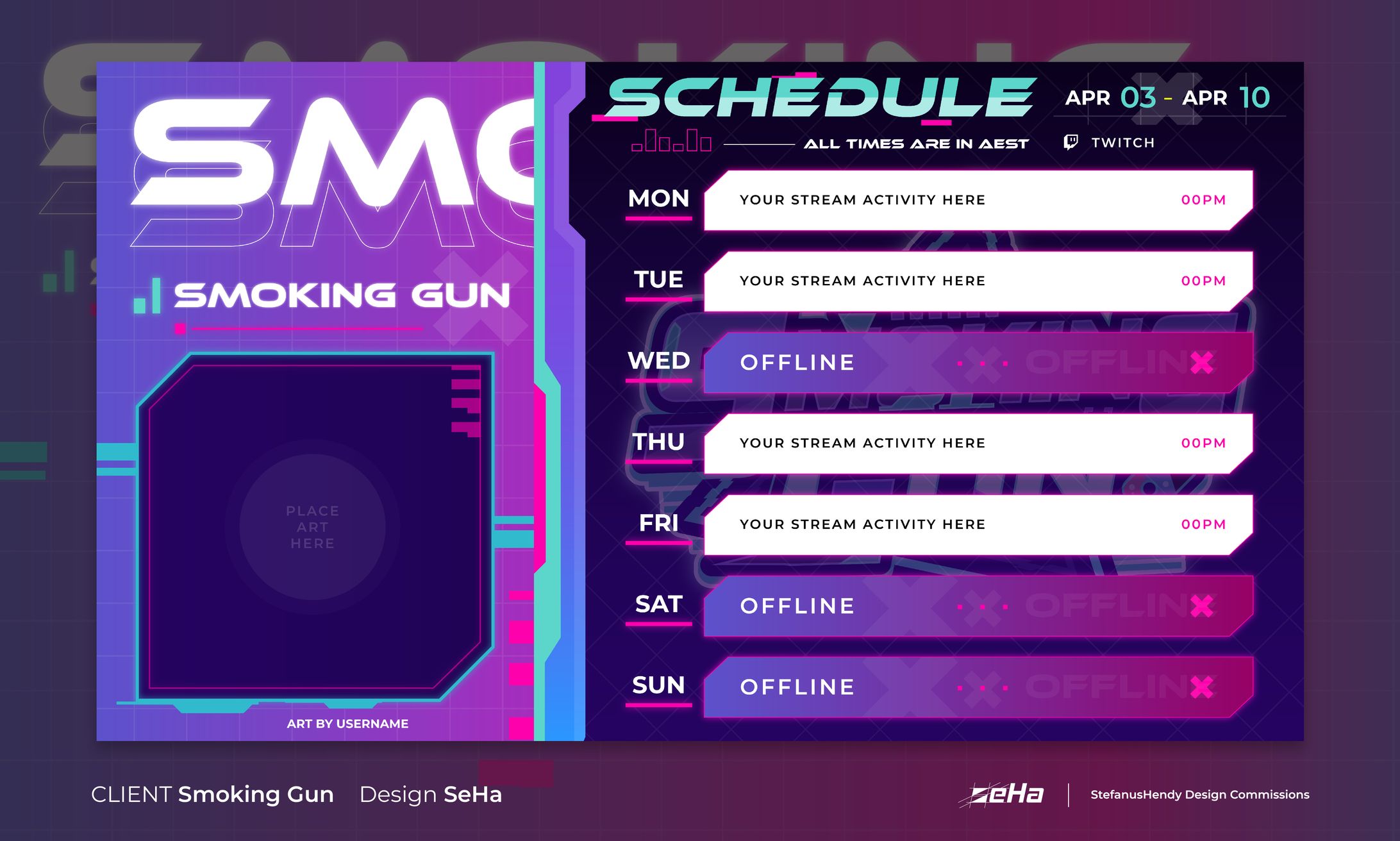 Smoking Gun Schedule-1