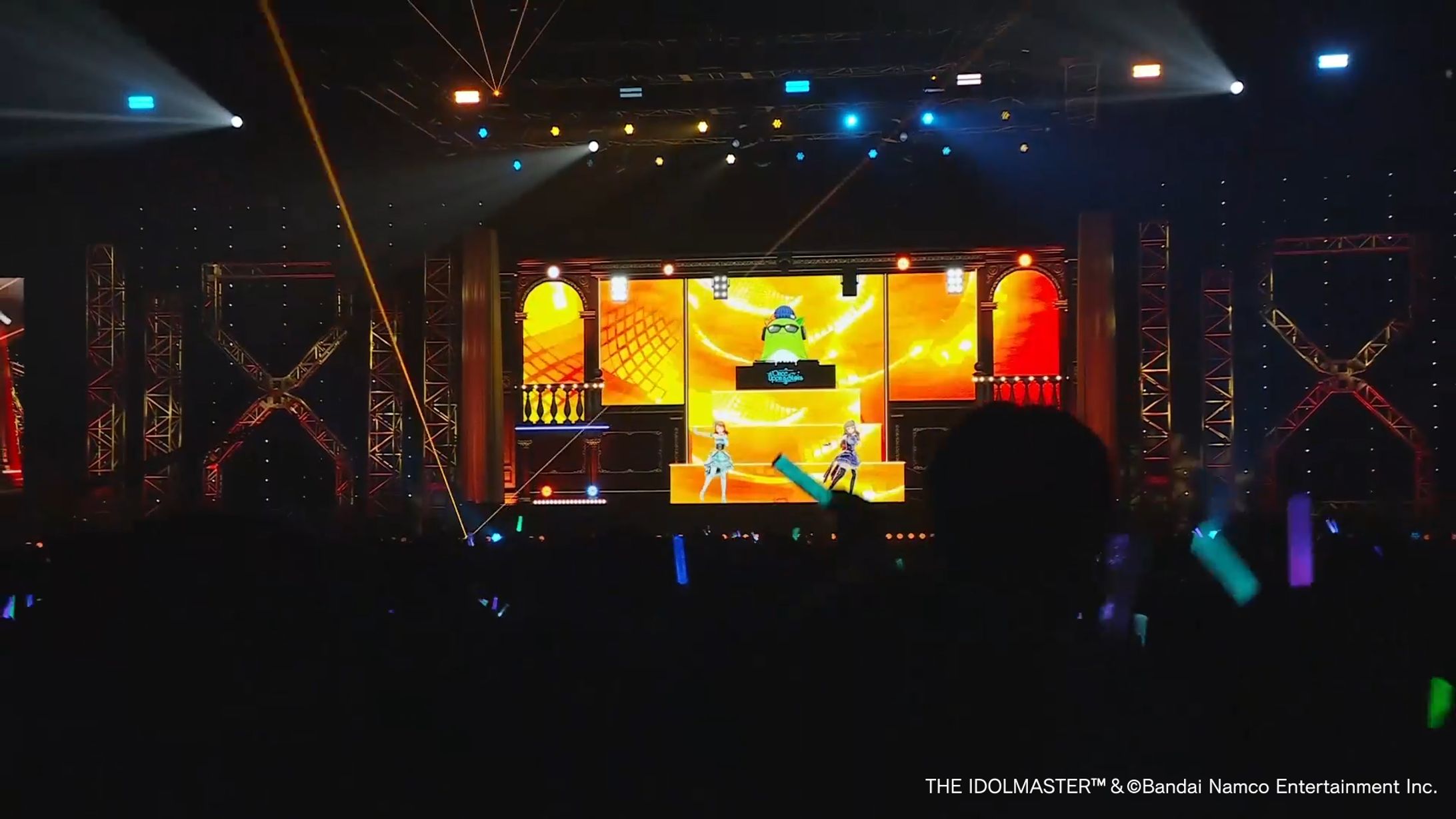 CINDERELLA GIRLS fes. Once Upon a St@rs STARLIGHT ALLIANCE 躍るFLAGSHIP 背景映像制作-神谷奈緒＆北条加蓮-1