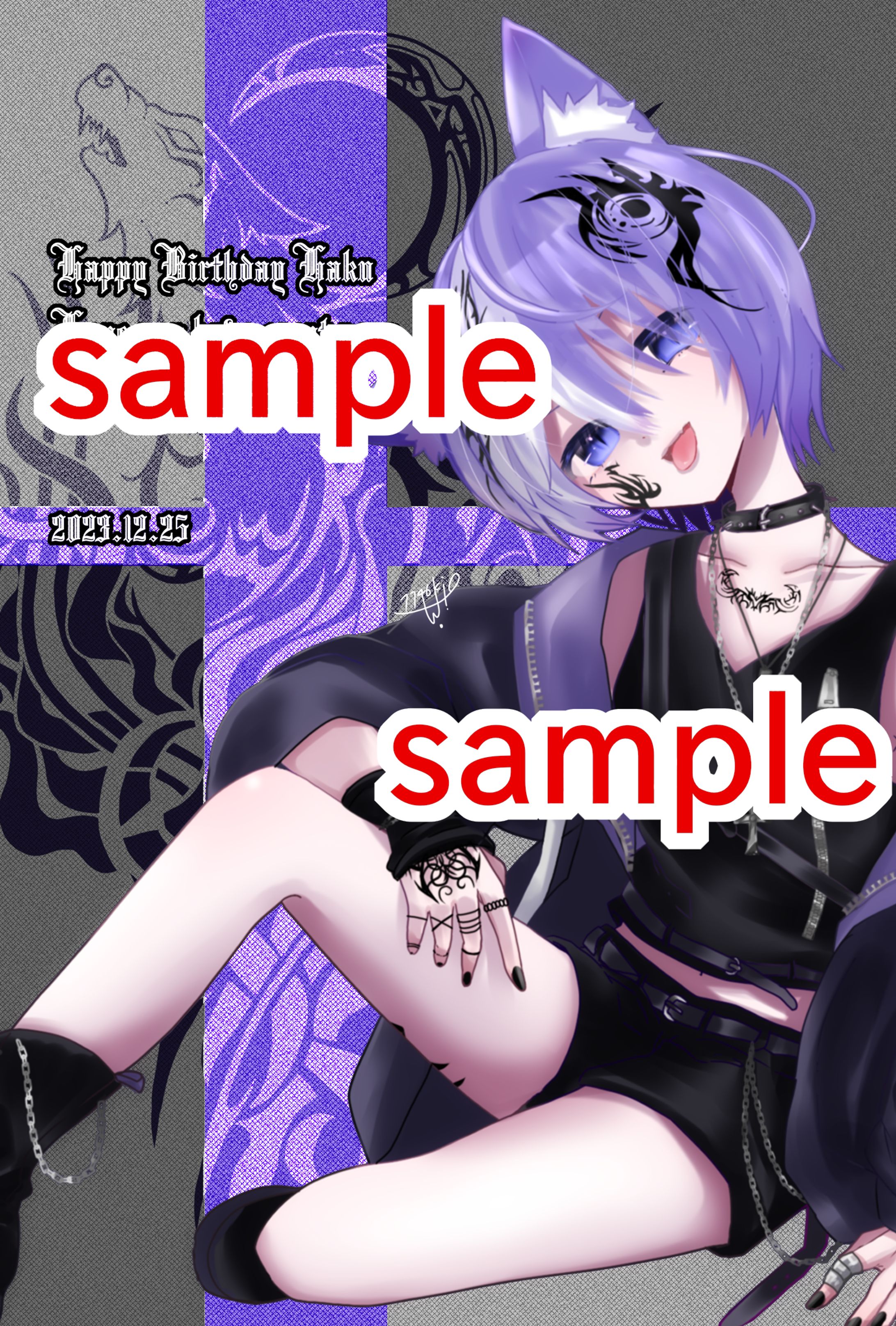 お誕生日お祝いイラスト-1