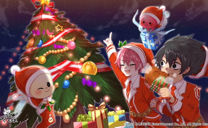 『Grand Fantasia 精霊物語：オリジン』クリスマスキービジュアル