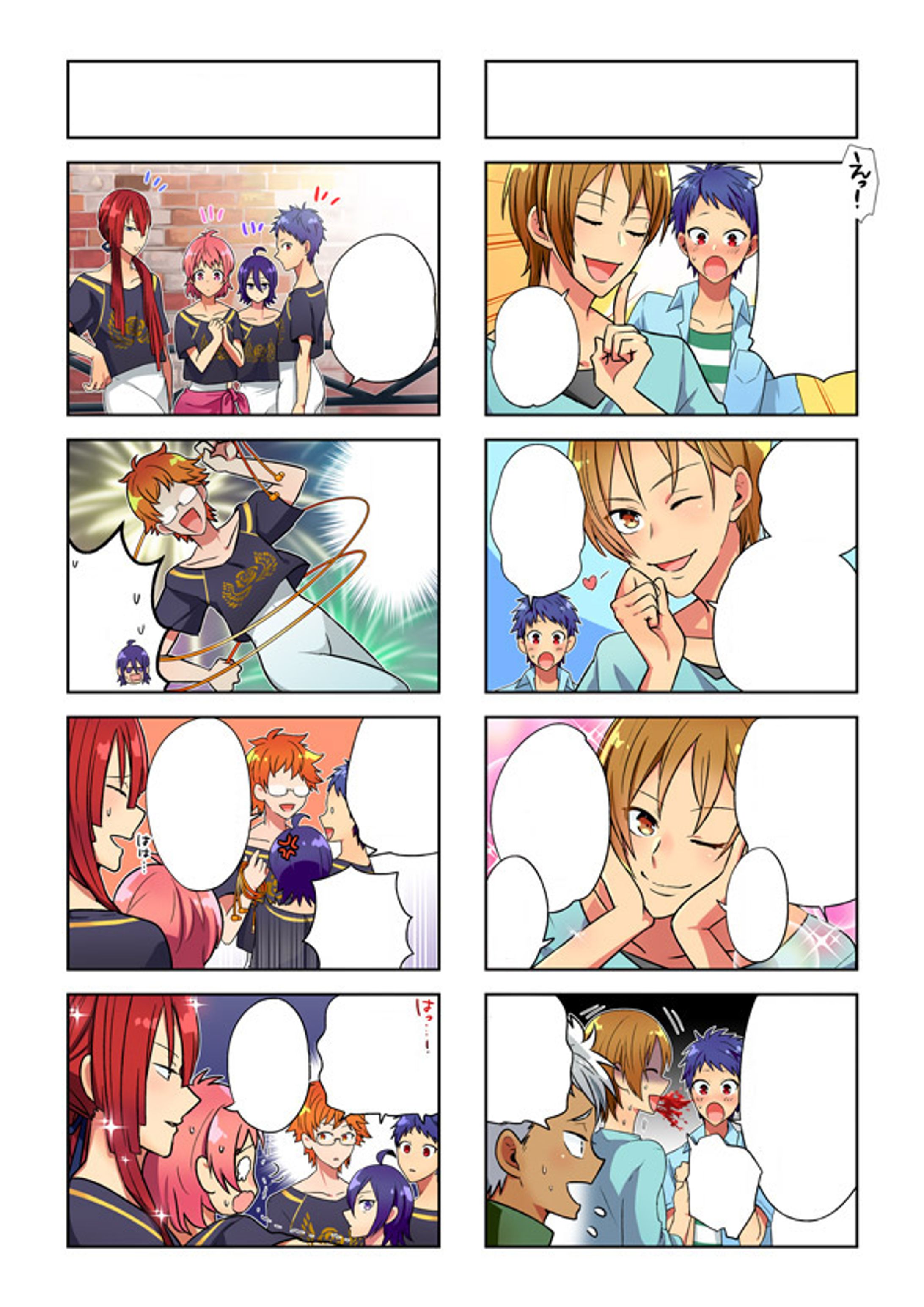 アニメ公式アンソロジー4コマ漫画-1