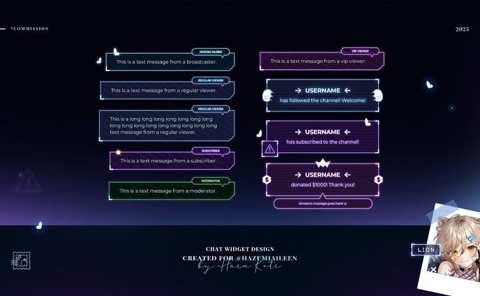 Hazumi. Chat Widget Design
