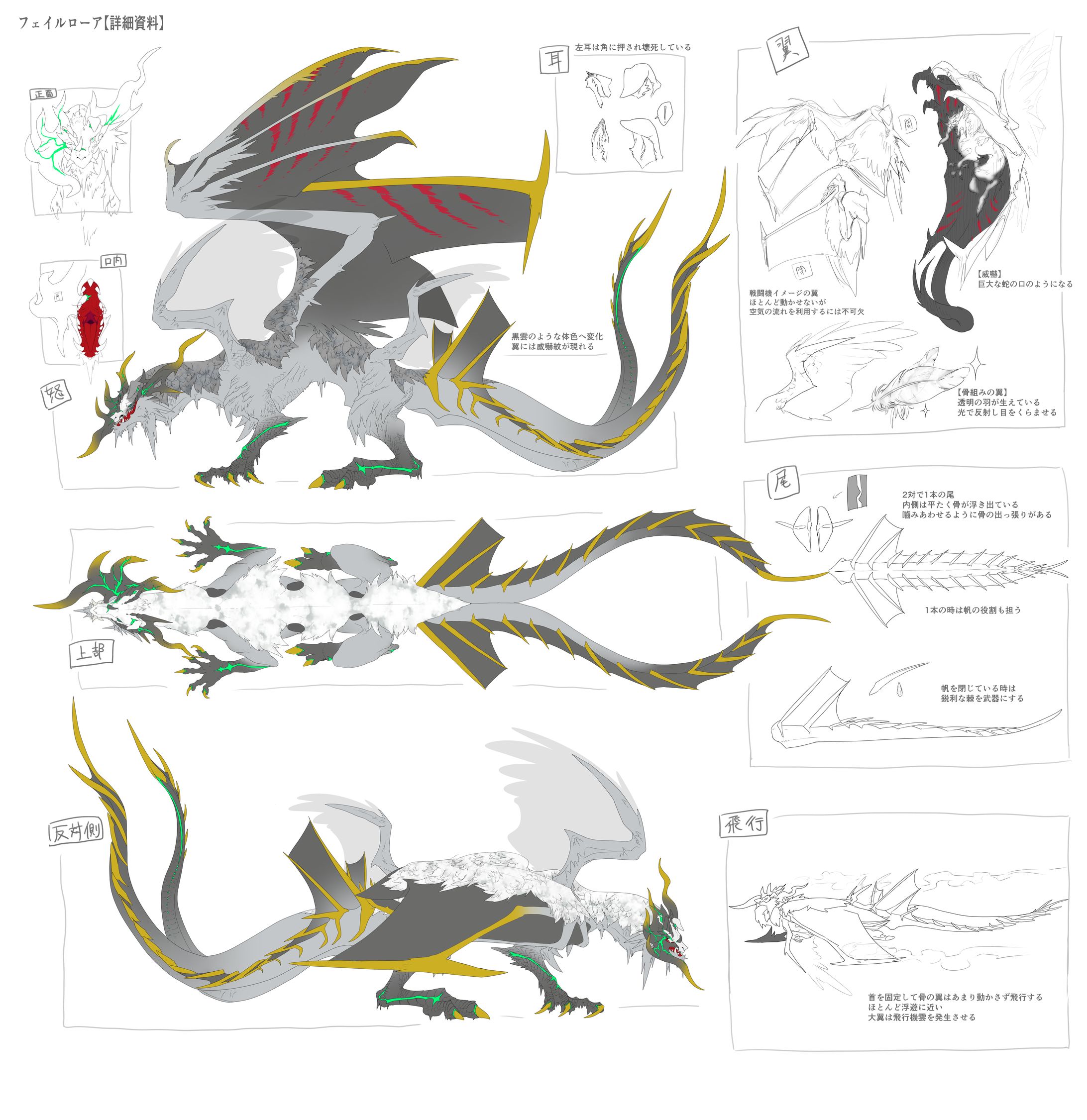 依頼ドラゴンデザイン-1