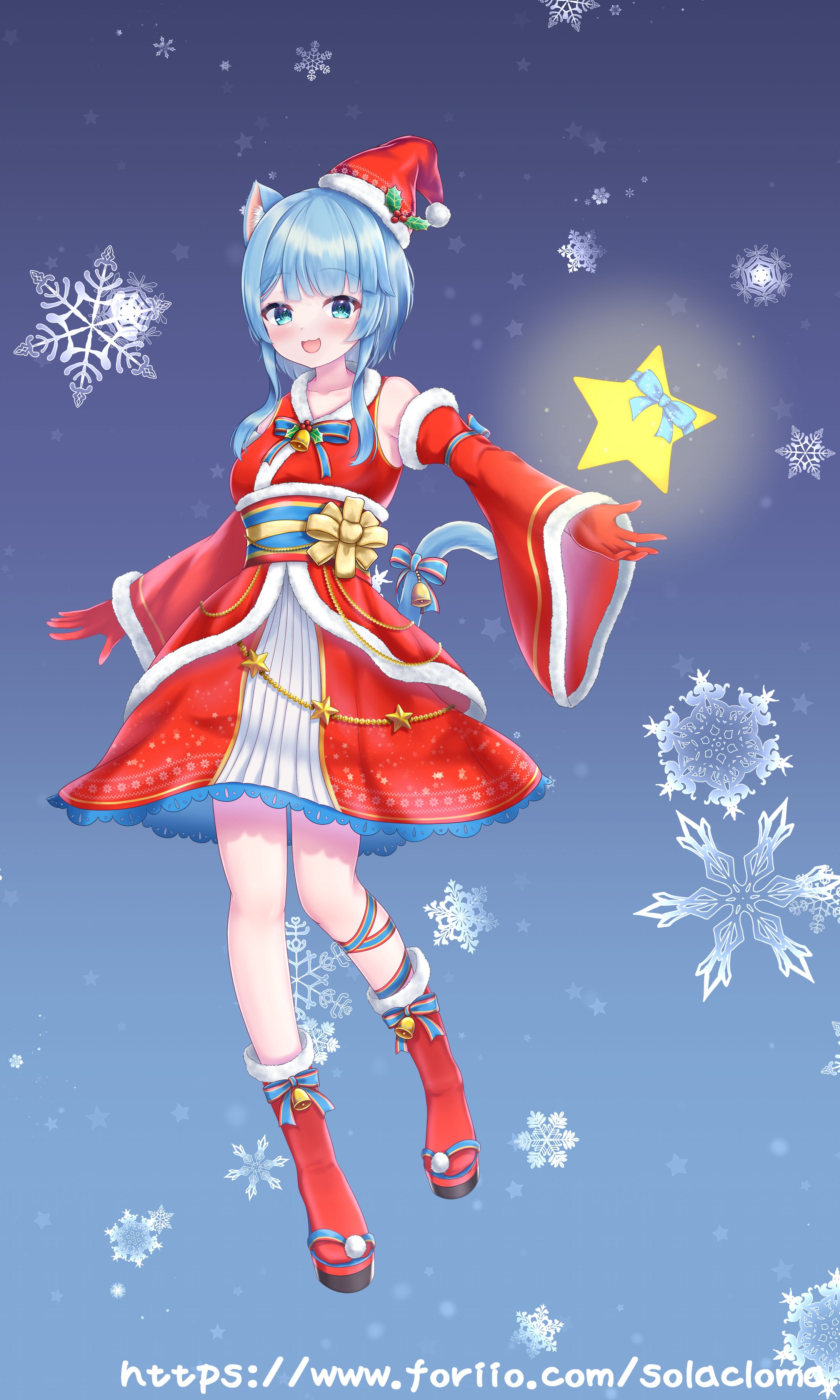 叶星シャノン立ち絵イラスト（コミッション）-1