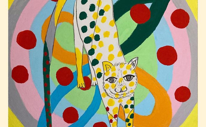 stretching cat(2021)