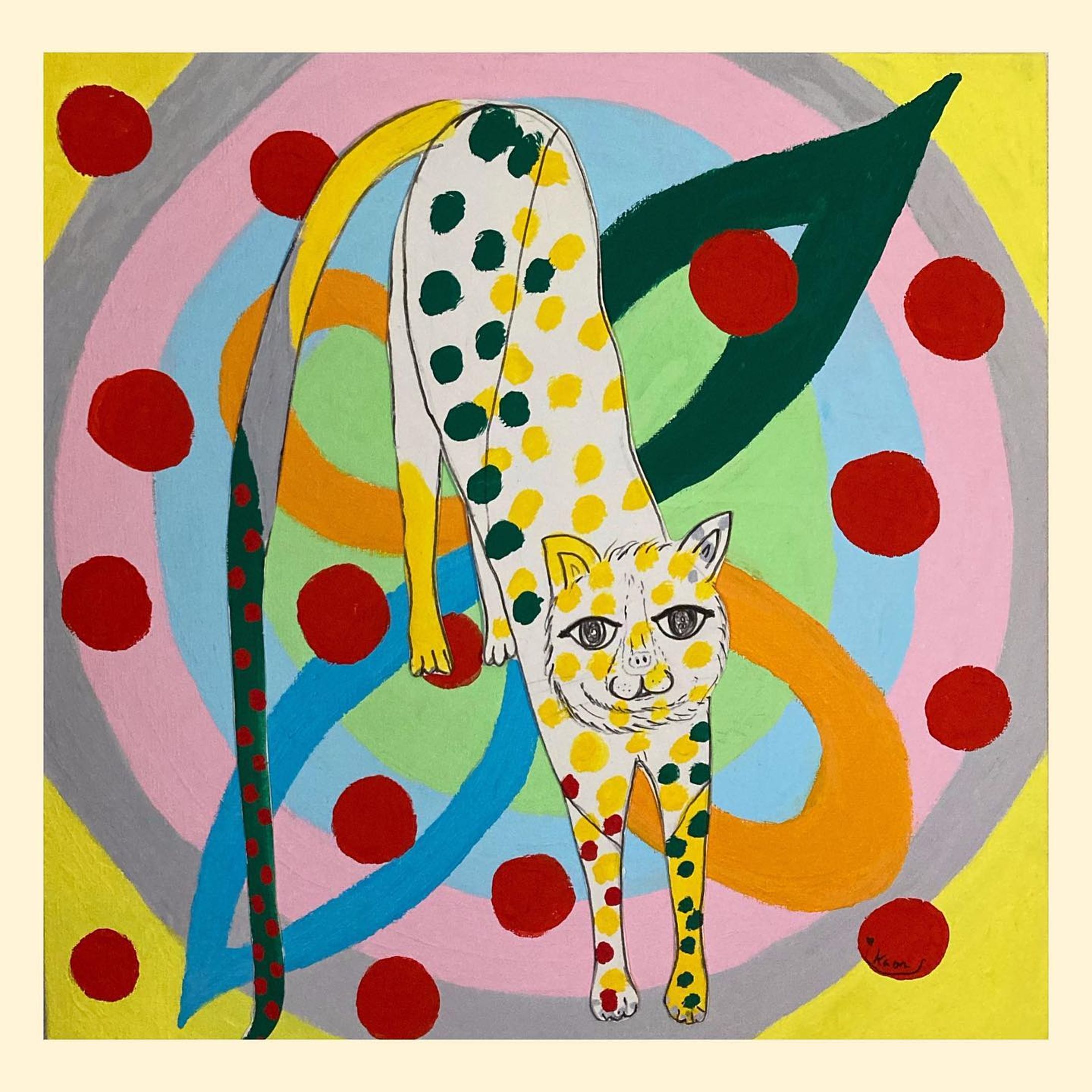 stretching cat(2021)-1