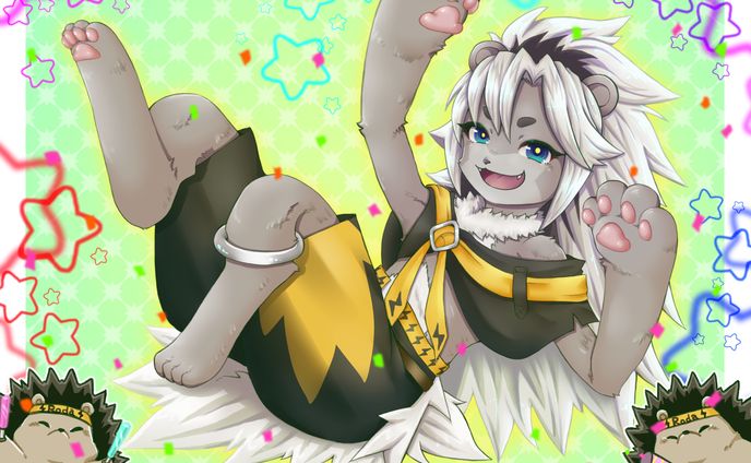 ロダ様活動1周年記念イラスト