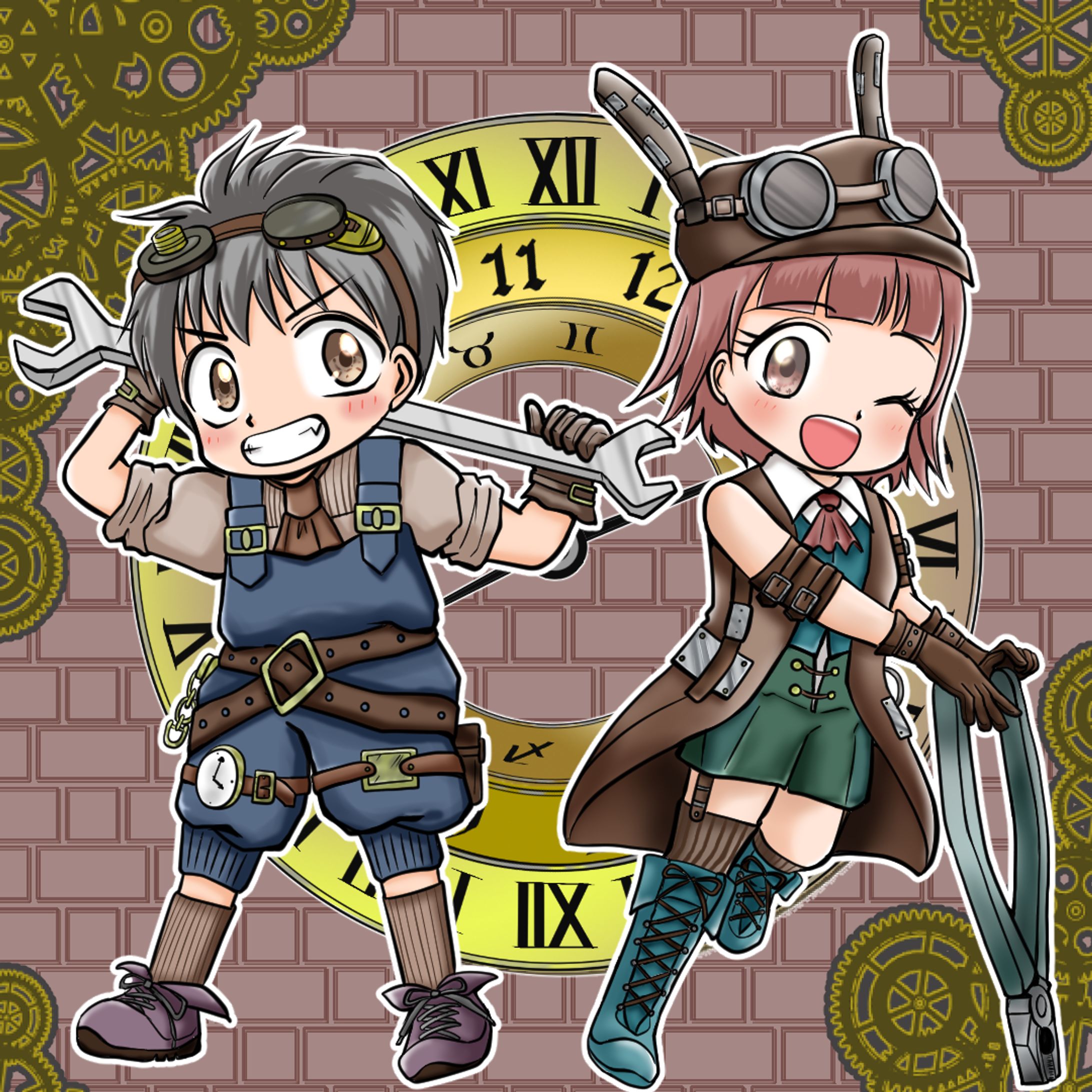 【サンプル】児童書イメージ　冒険もの-1