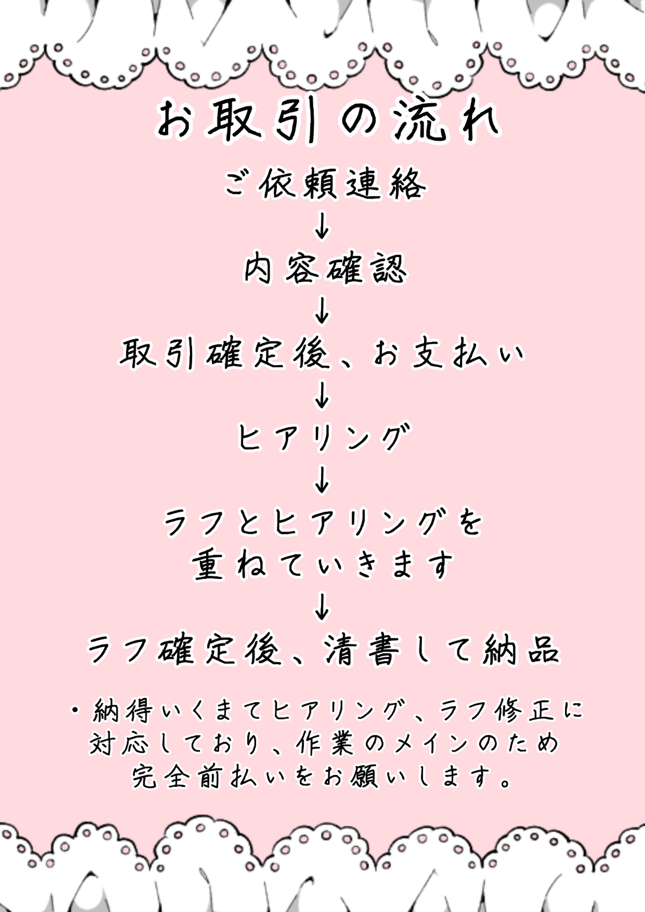 お取引の流れ、料金表-1
