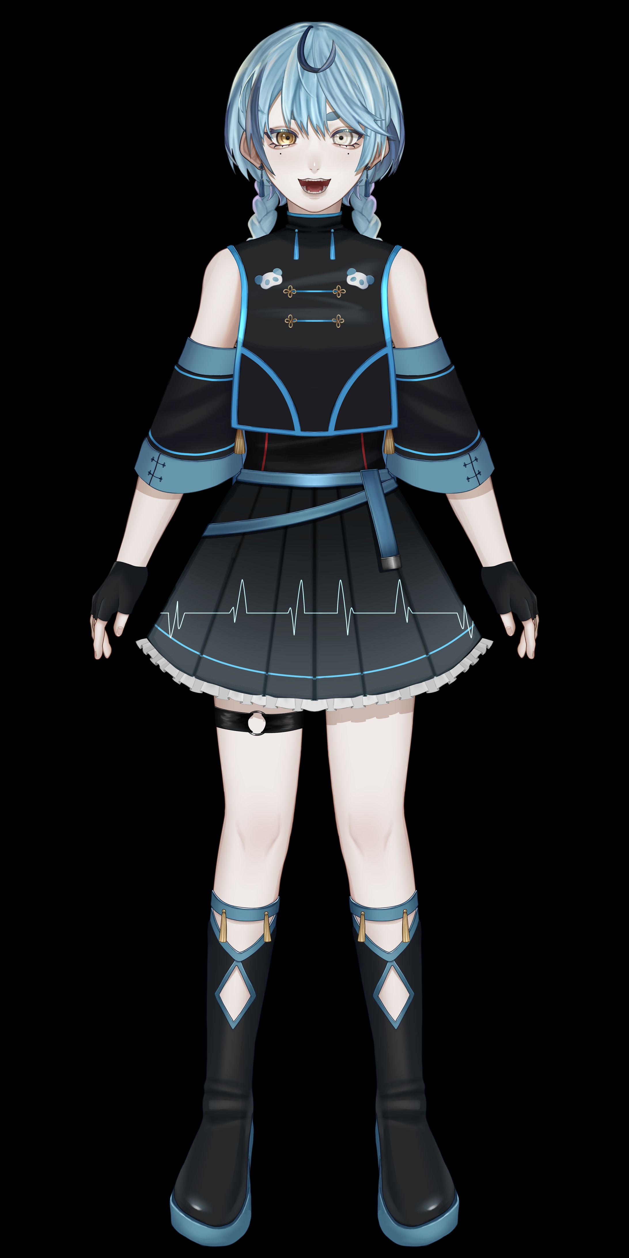 live2d用パーツ分けイラスト-1