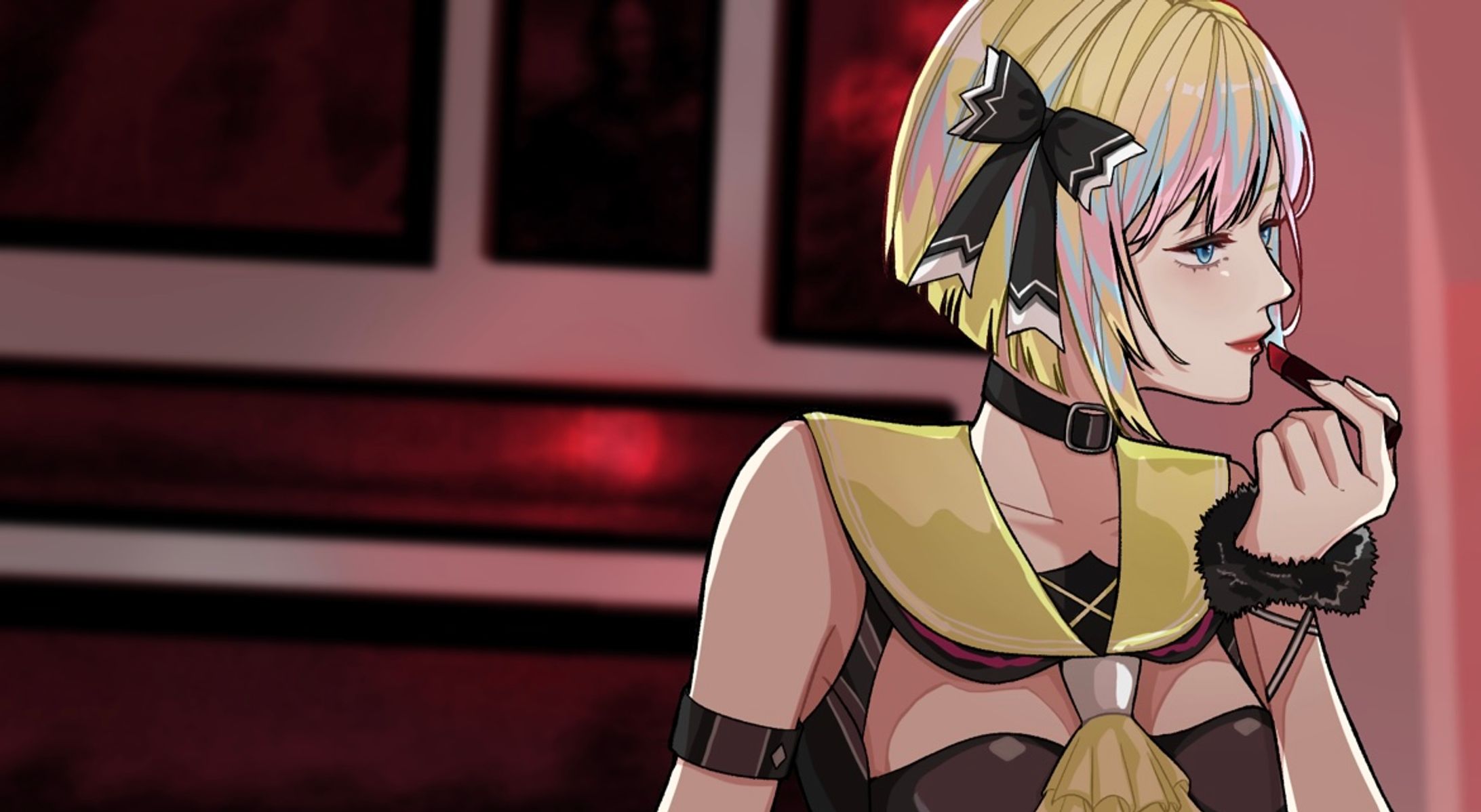 Vtuber様歌ってみた動画用イラスト、表情差分-1