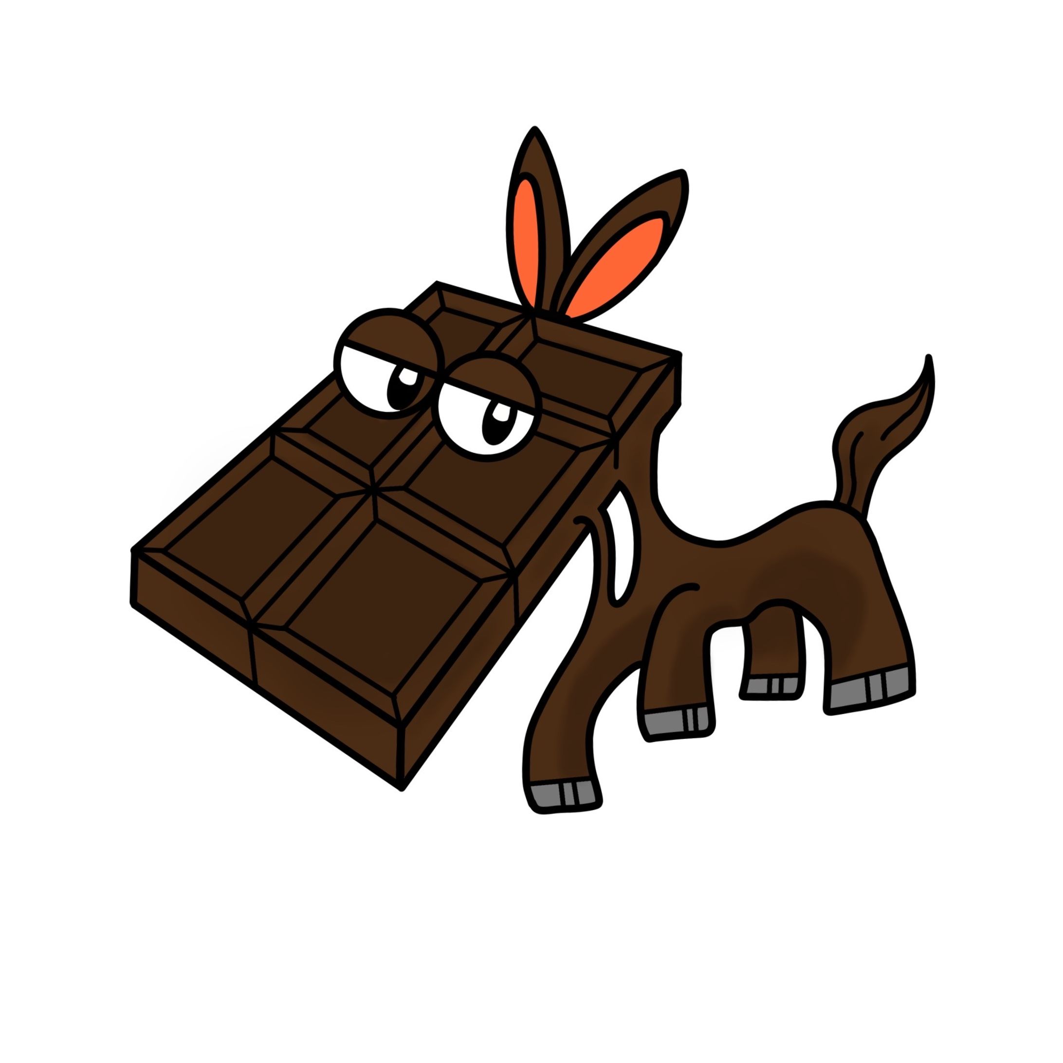 chocolate dog-1