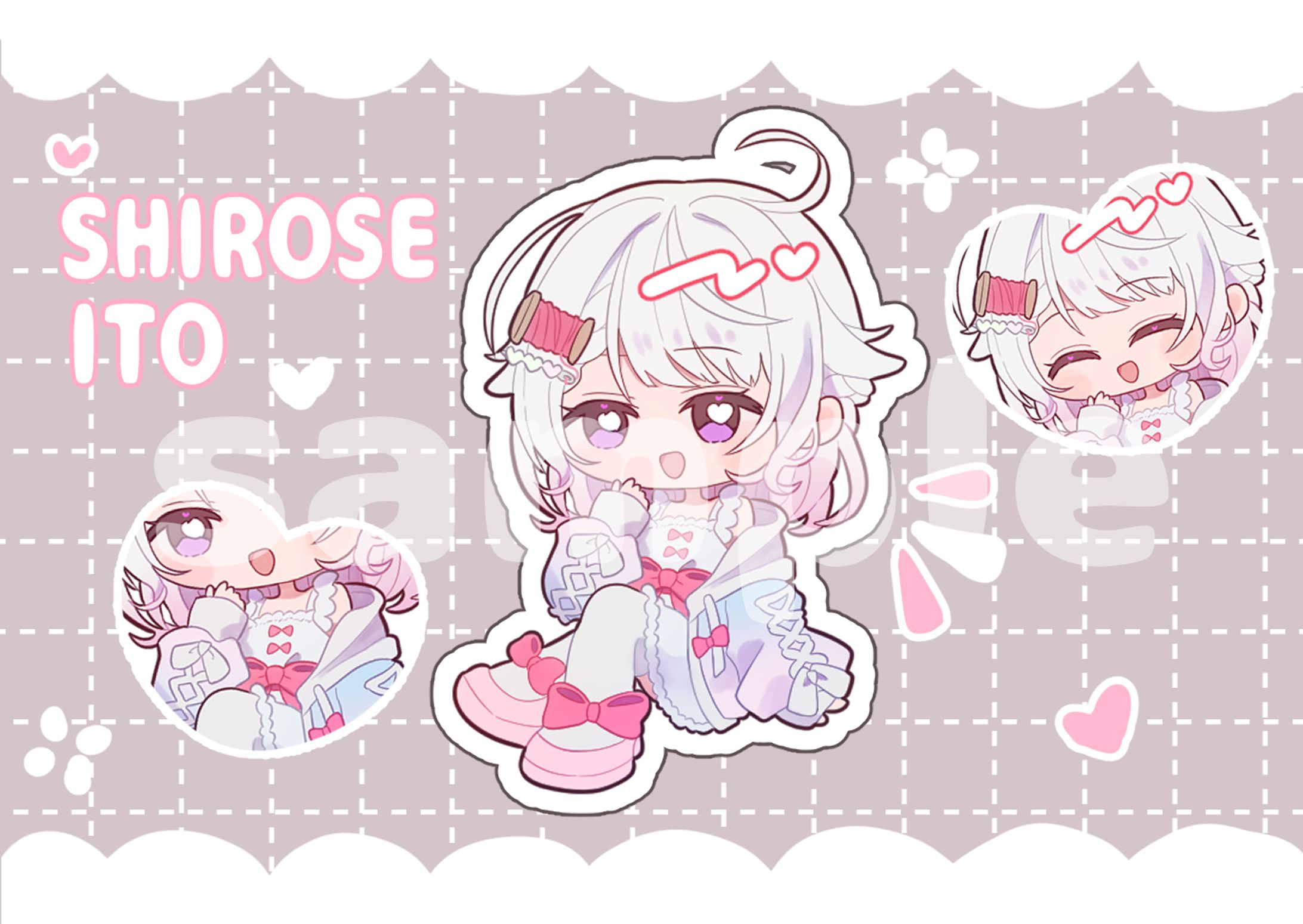 SDキャラ　白瀬いと様-1