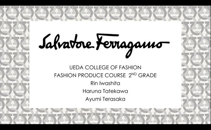Salvatore  Ferragamoコラボレーション企画