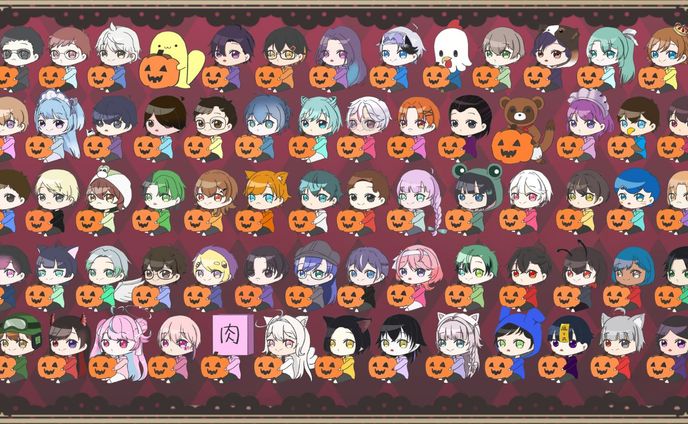 ハロウィン企画　デフォルメイラスト
