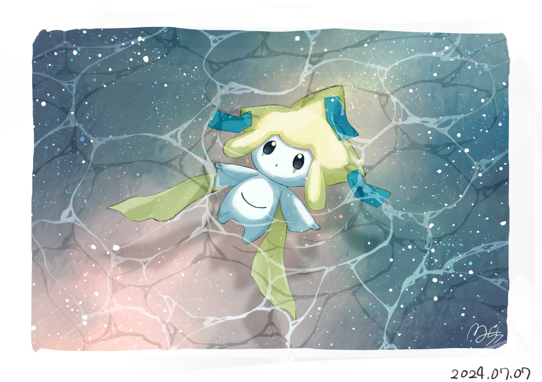 【二次創作】ジラーチ ‎(2024‎年‎7‎月‎5‎日制作)-1