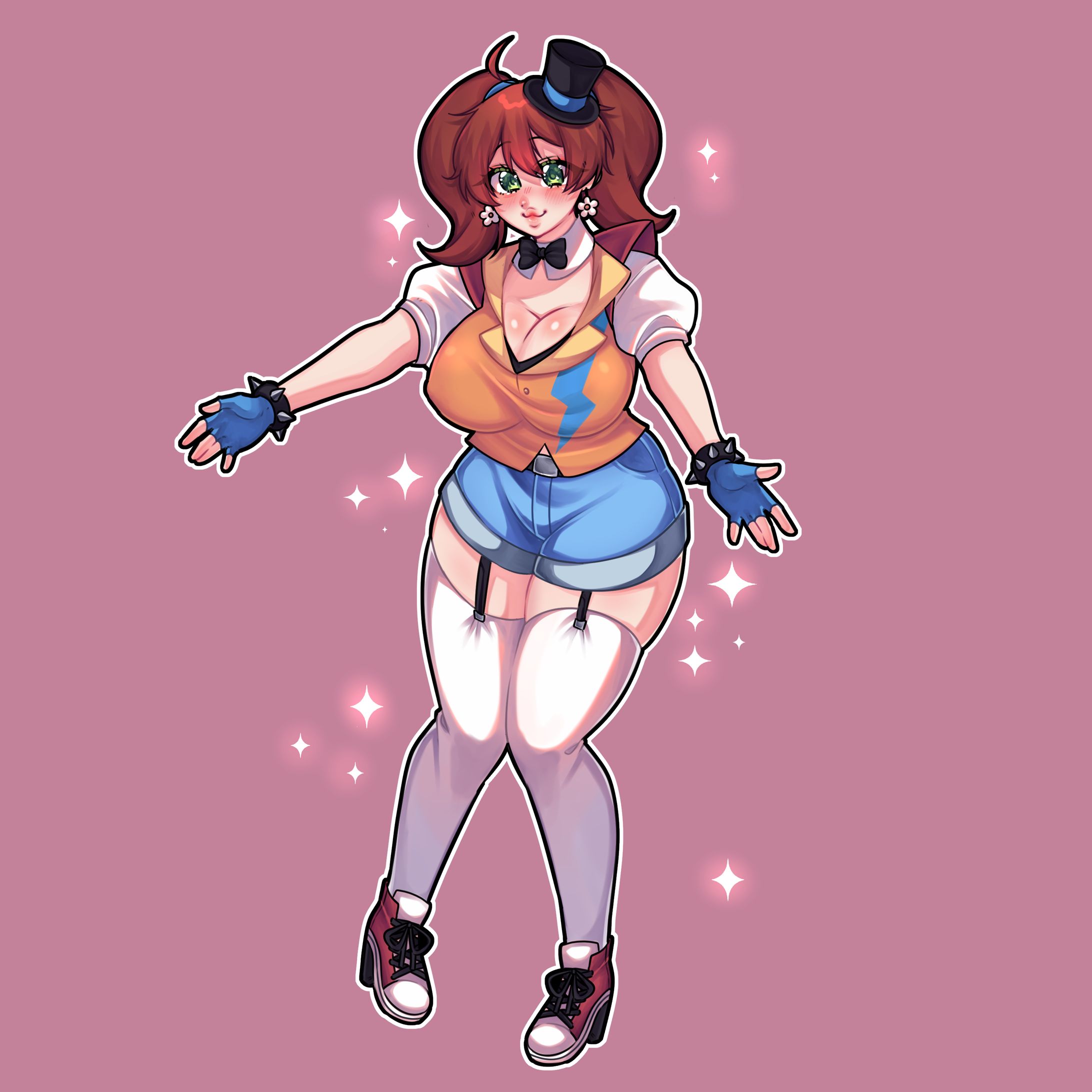 commission oc x FNAF on twitter-1