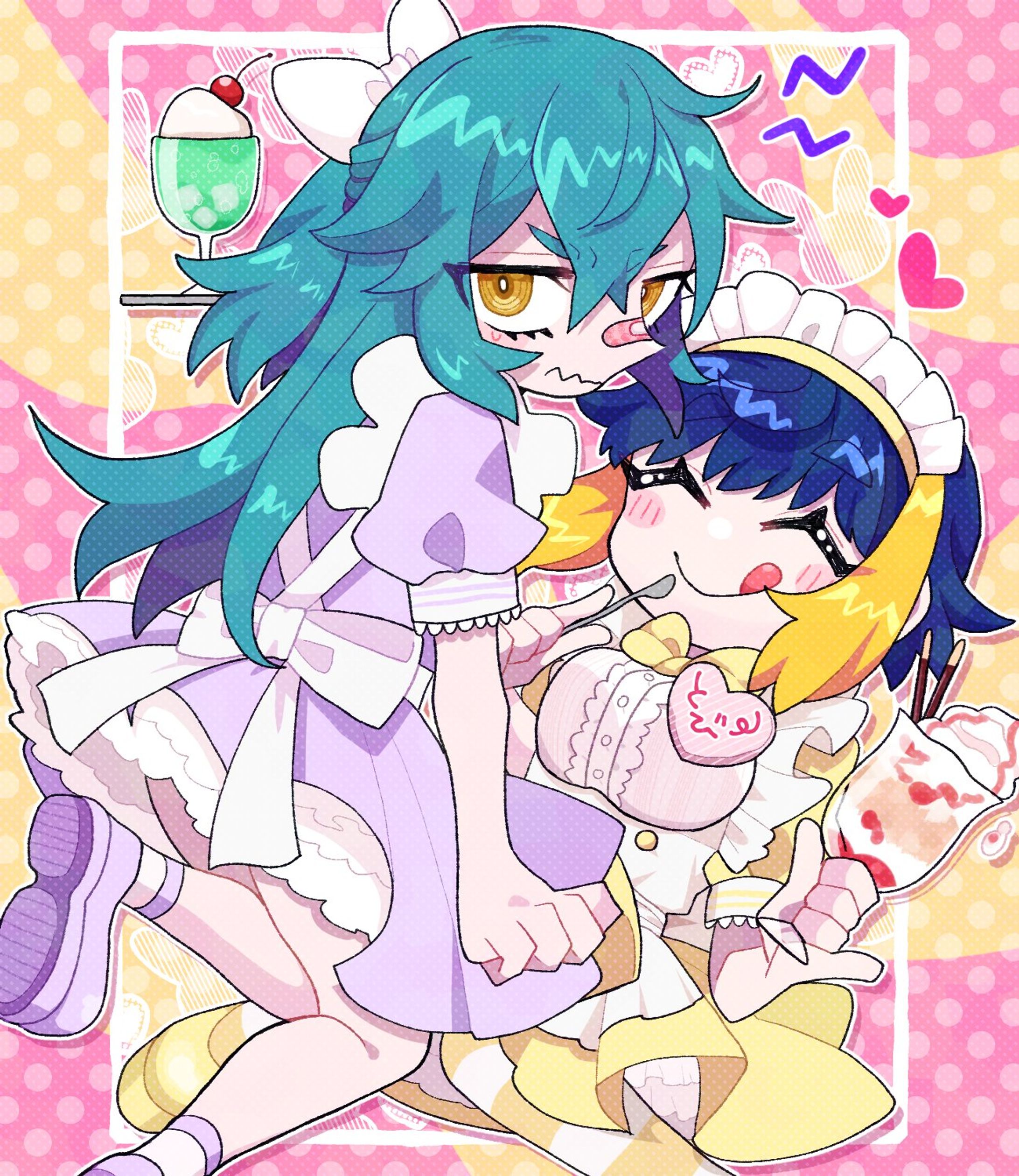 【創作】ジロトビ-メイド-1