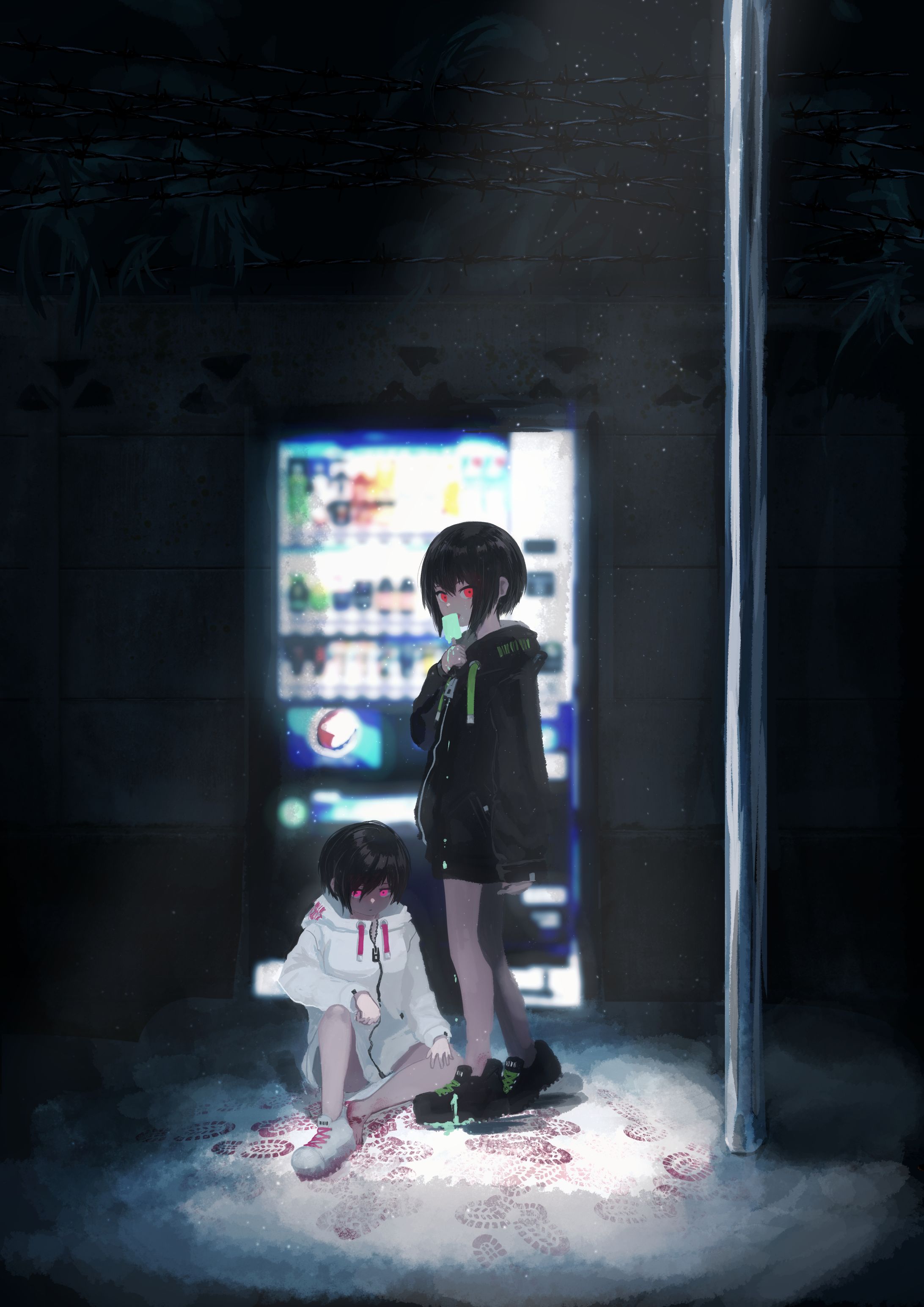 ∵Run away from…-1