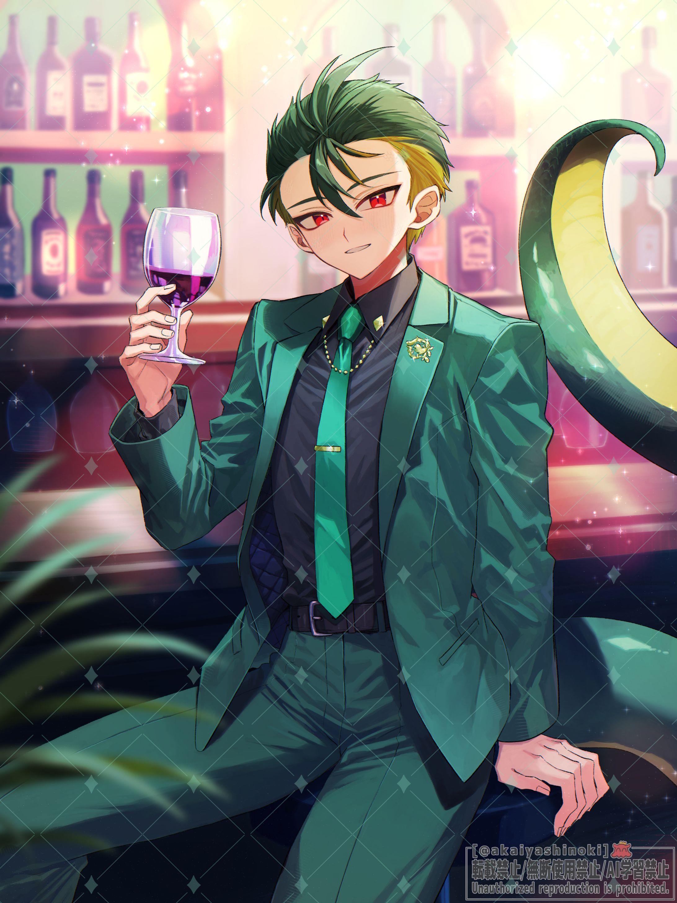 【VTuber/蛟丸】2026誕生日記念イラスト-1