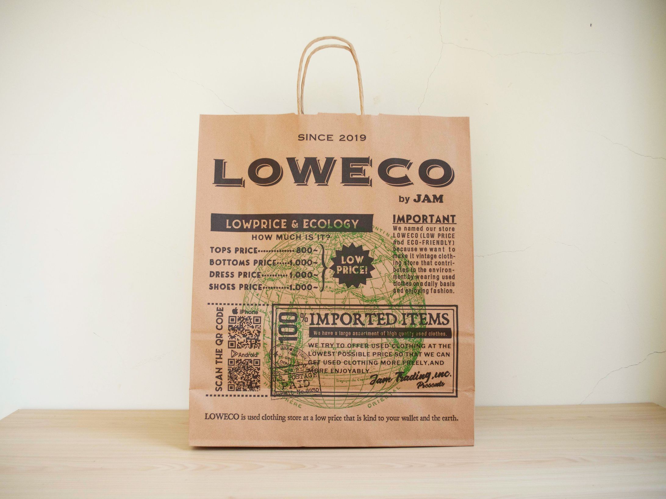 LOWECO by JAM ショッピングバッグ-1