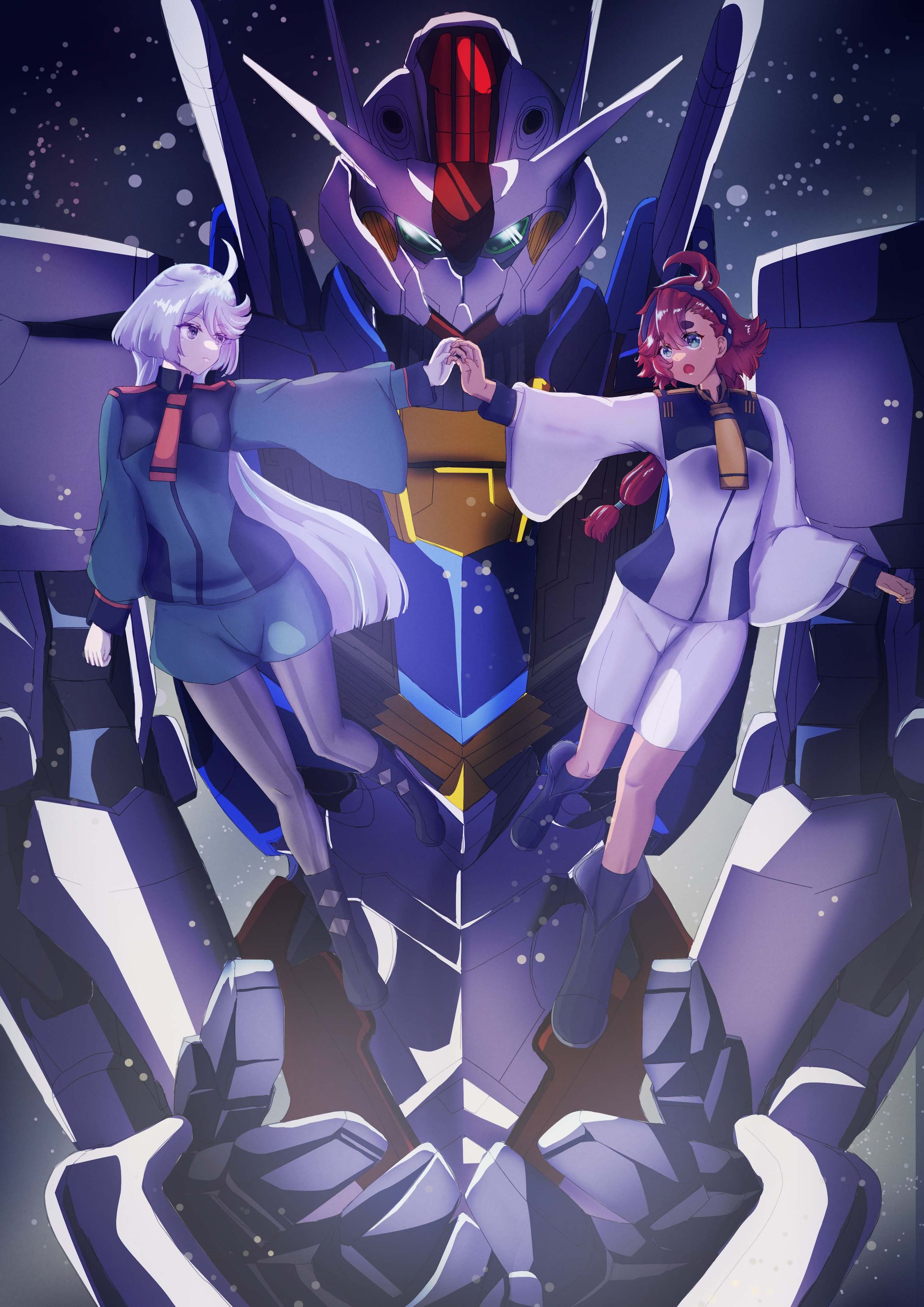 girl meets girl Gundam-1