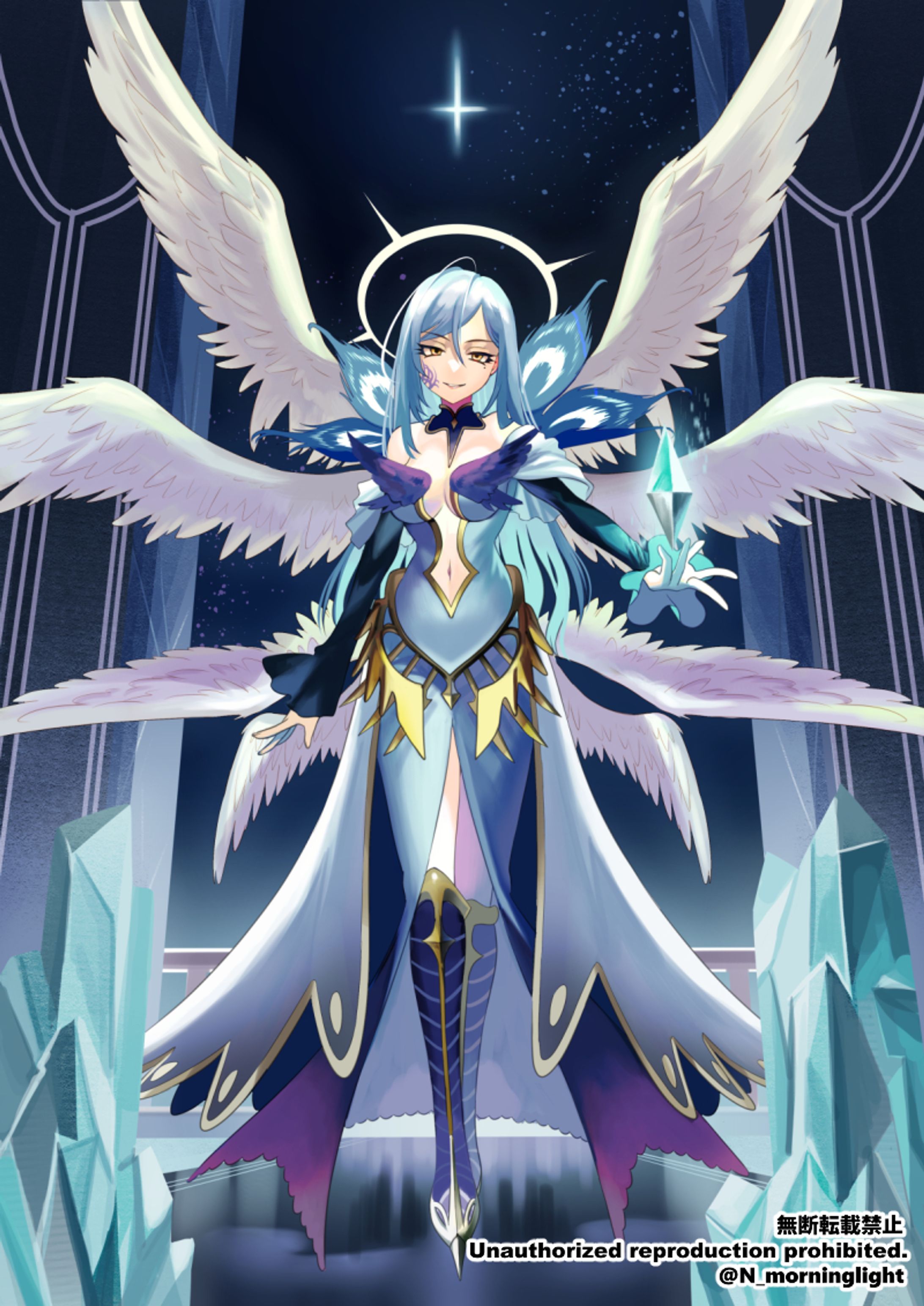 【仕事絵】傲慢の魔王 ザマエル(サマエル)-1