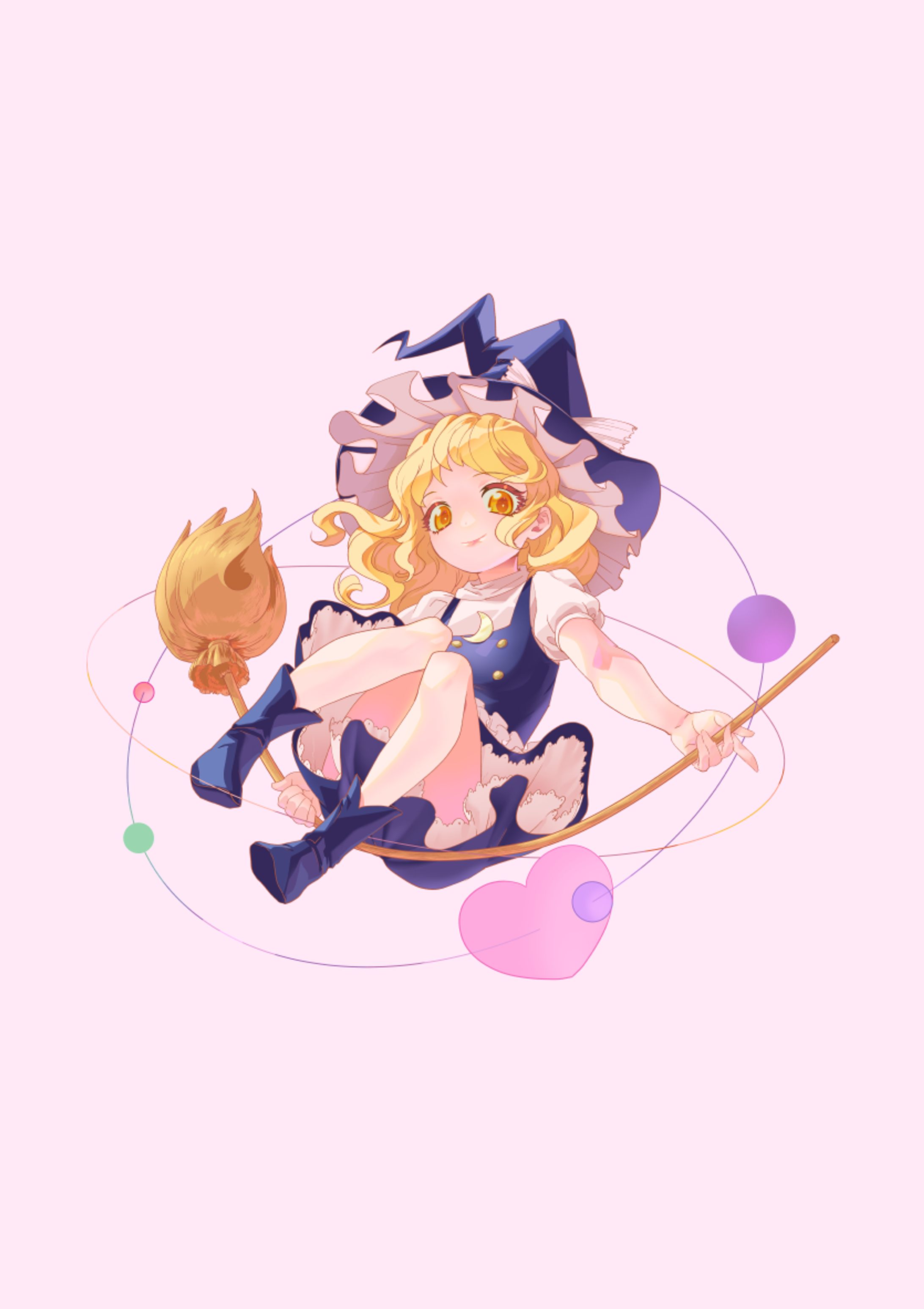 【リクエストファンアート】霧雨魔理沙-1