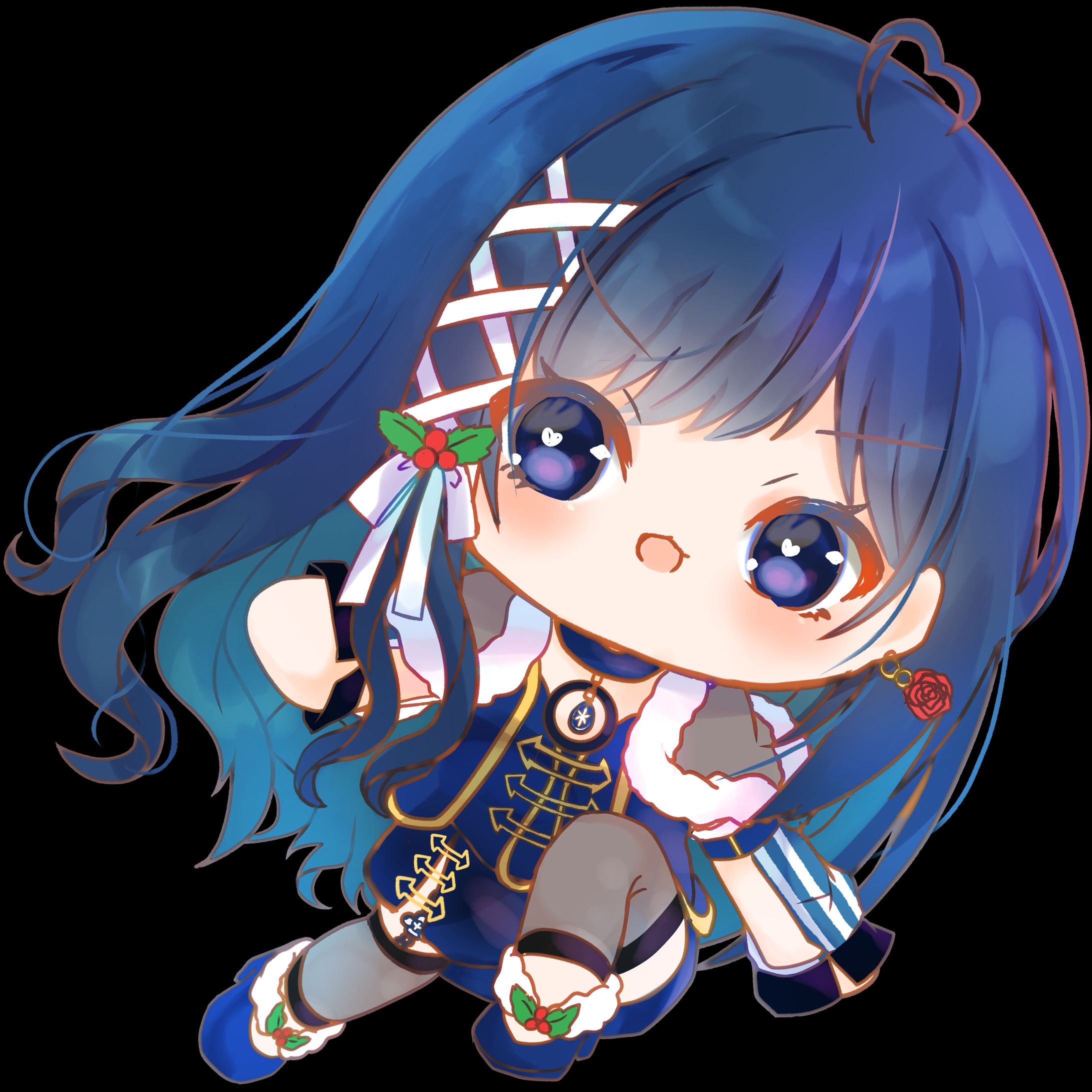 Vtuber様デフォルメイラスト-1